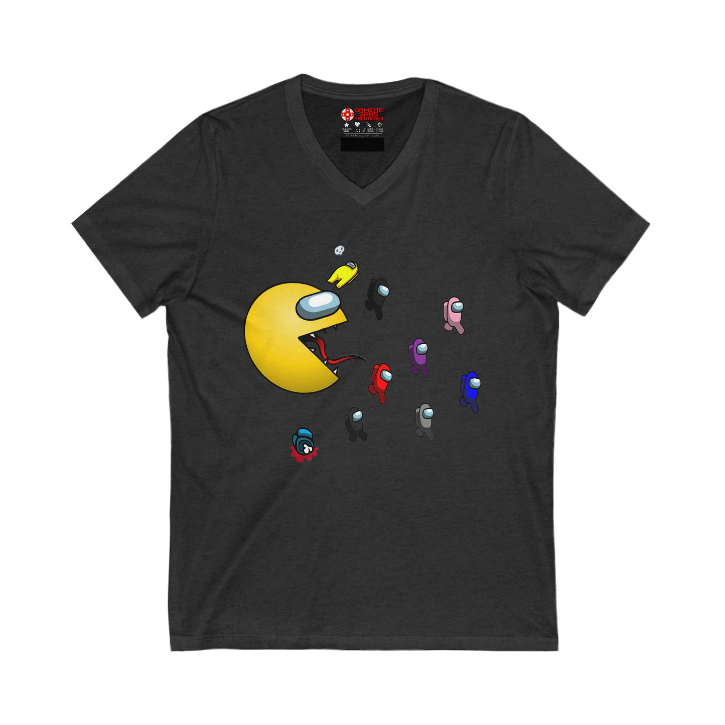 Among Us Men's V Tee - Sus-Eater