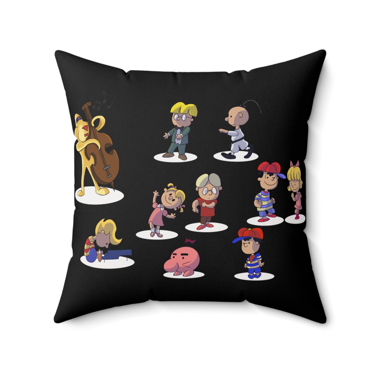 EarthBrown Dance Pillow