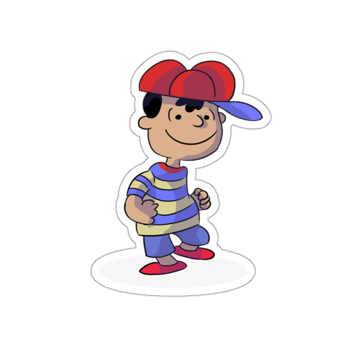 EarthBound Die-Cut Sticker - Ness Brown Dance