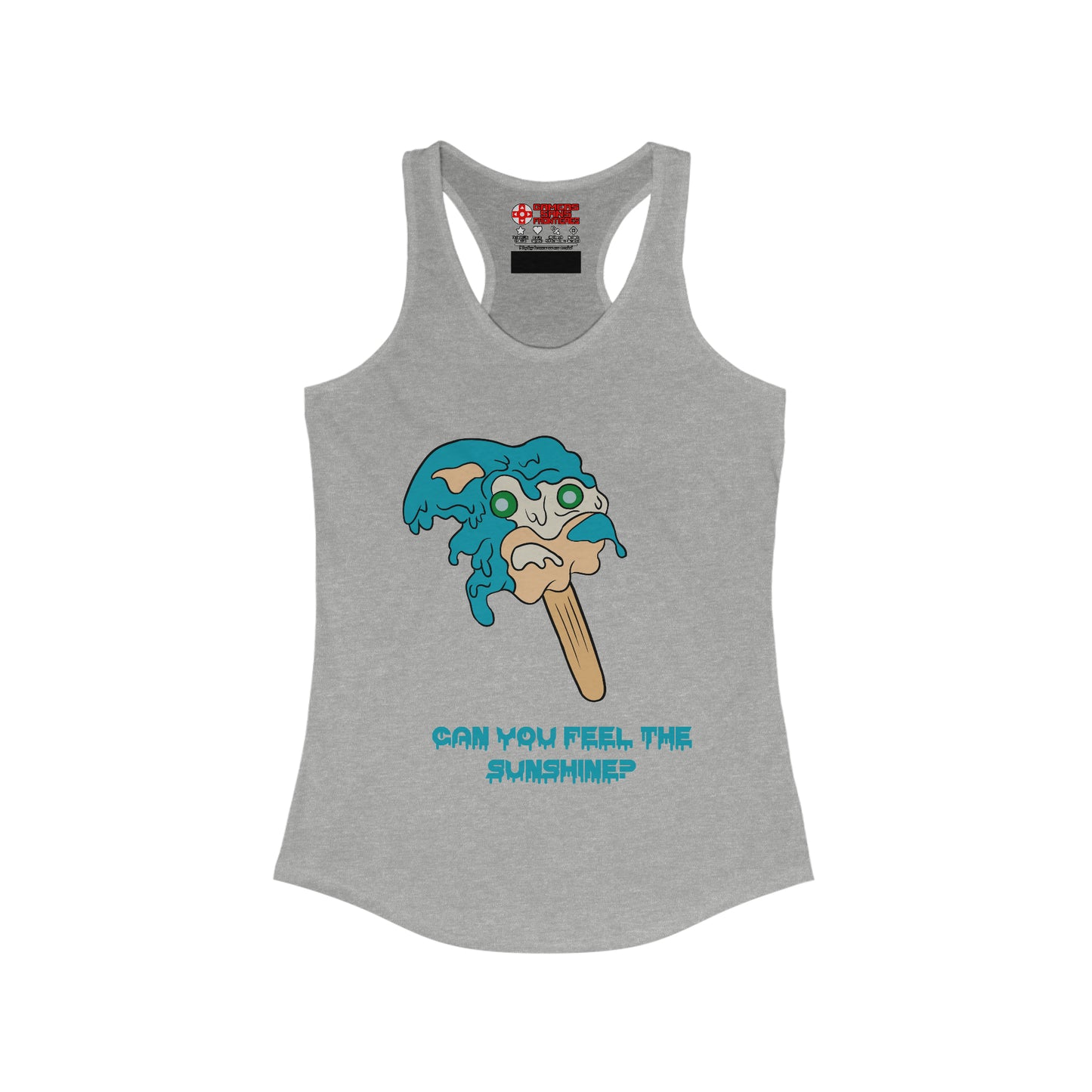 Women's Racerback Tank - Melting Sonic