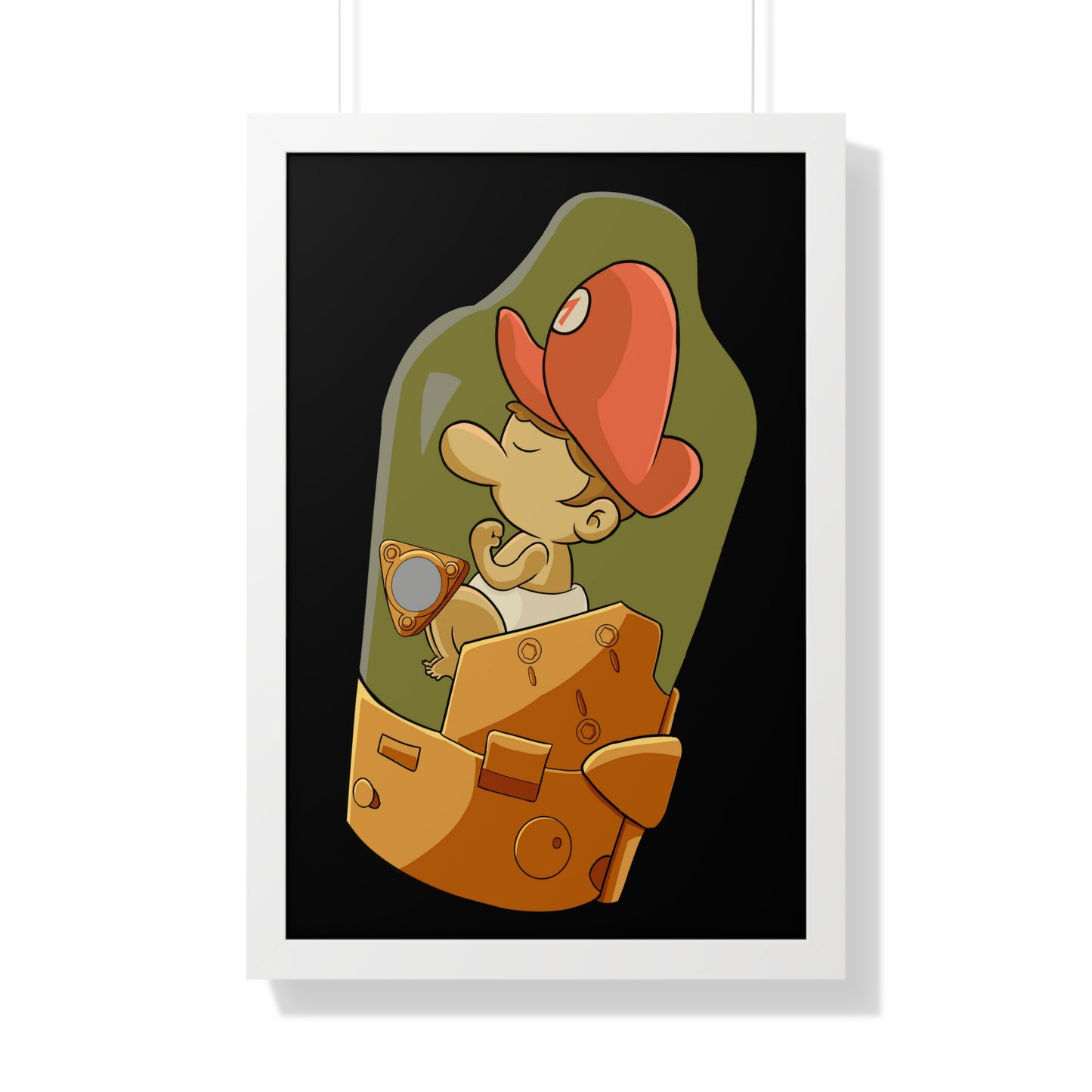 Framed  Poster - BBS