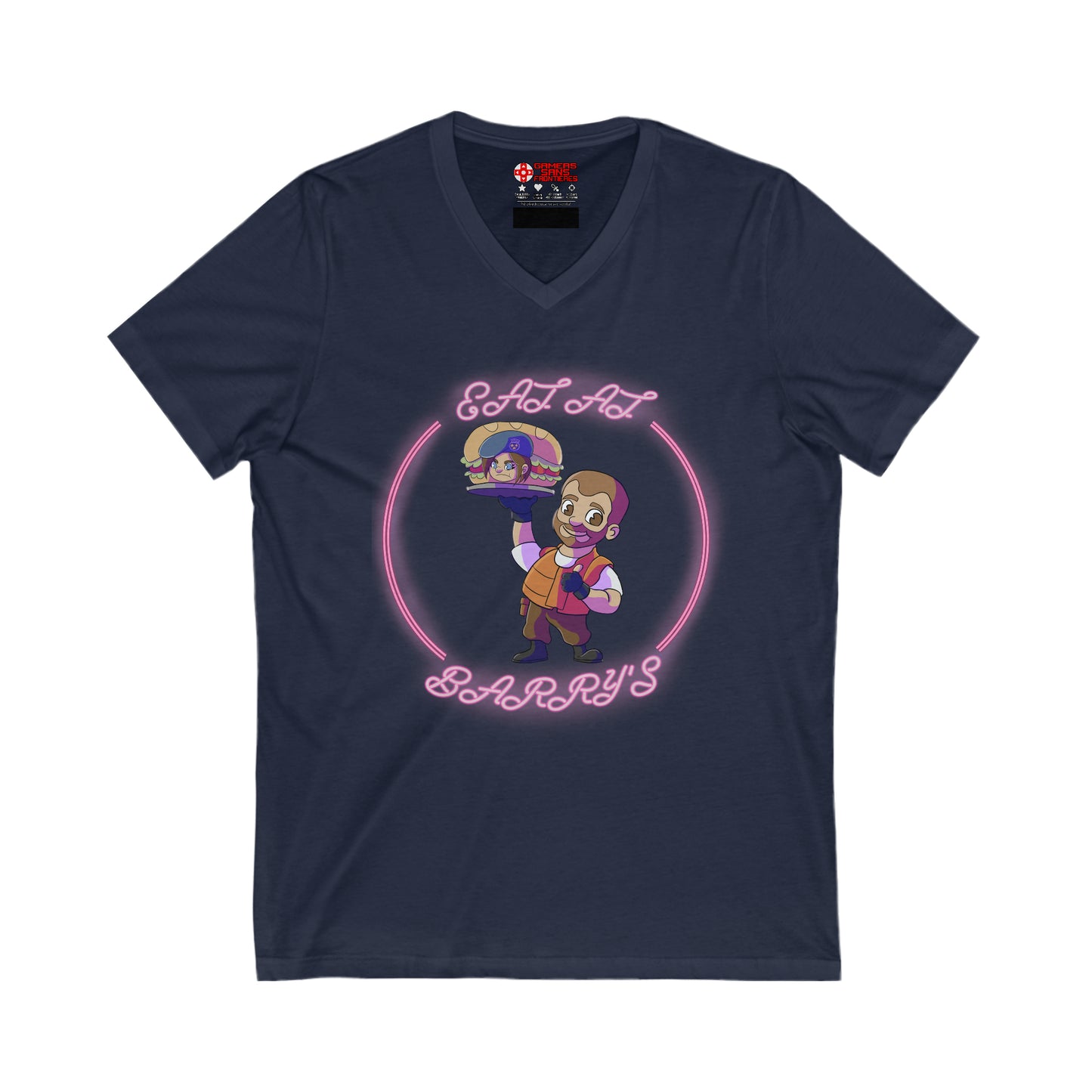 Resident Evil Men's V Tee - Eat at Barry's