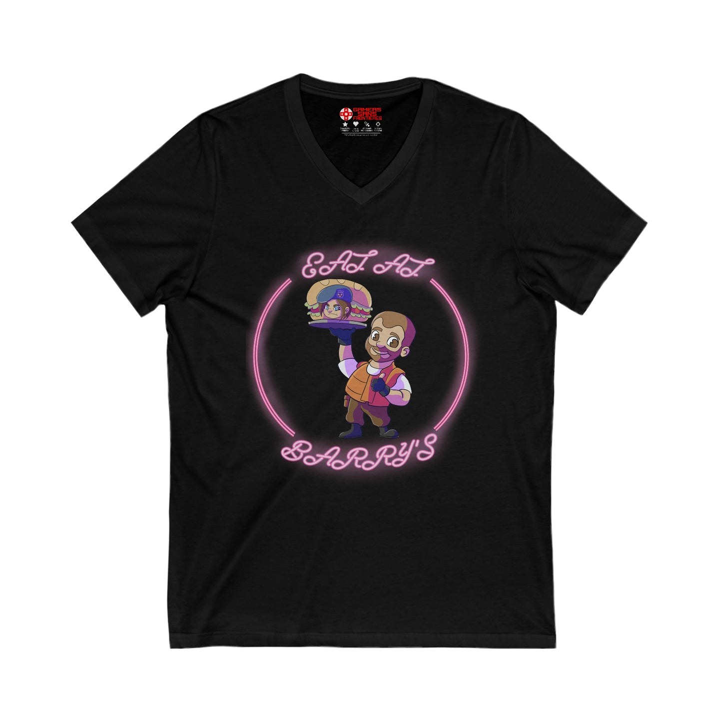 Resident Evil Men's V Tee - Eat at Barry's