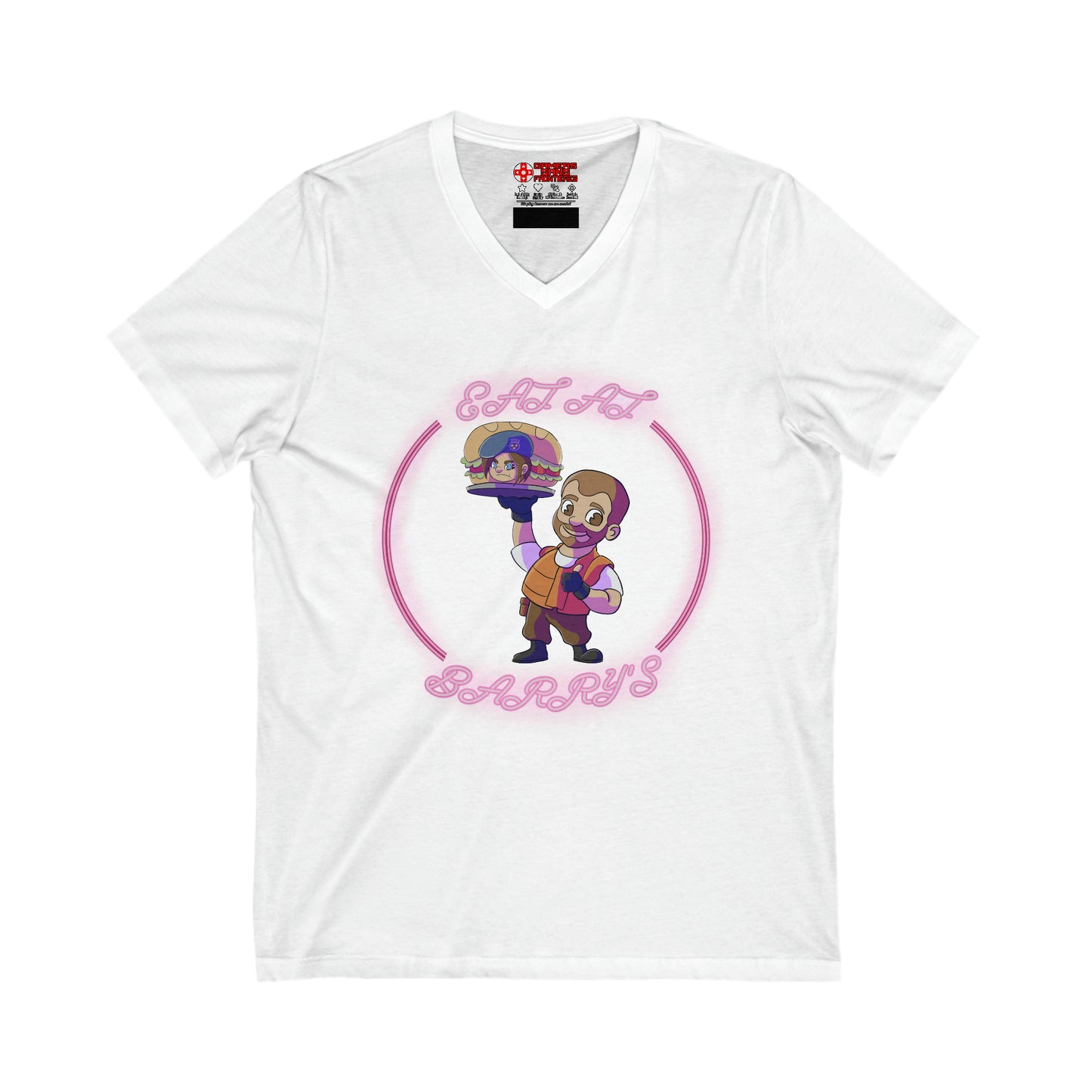 Resident Evil Men's V Tee - Eat at Barry's