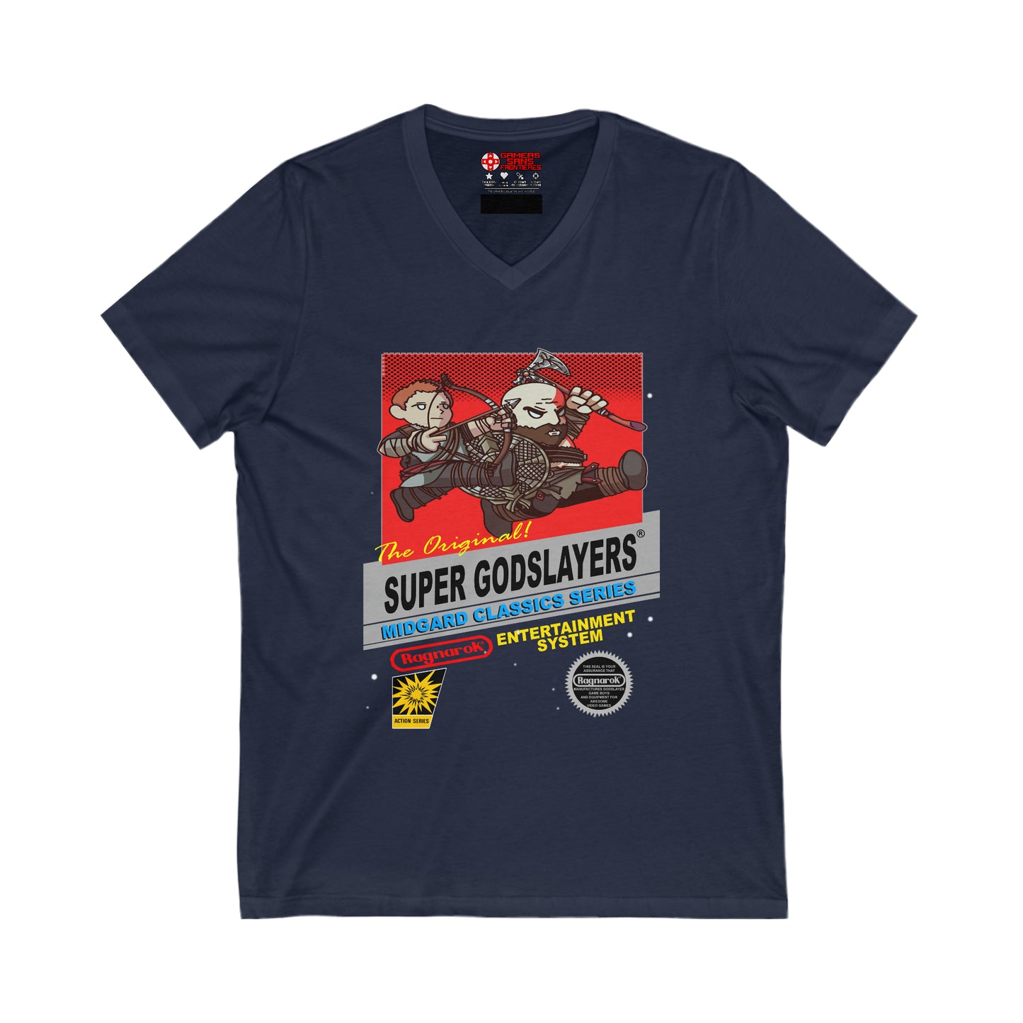 God of War Men's V Tee - Super GodSlayers