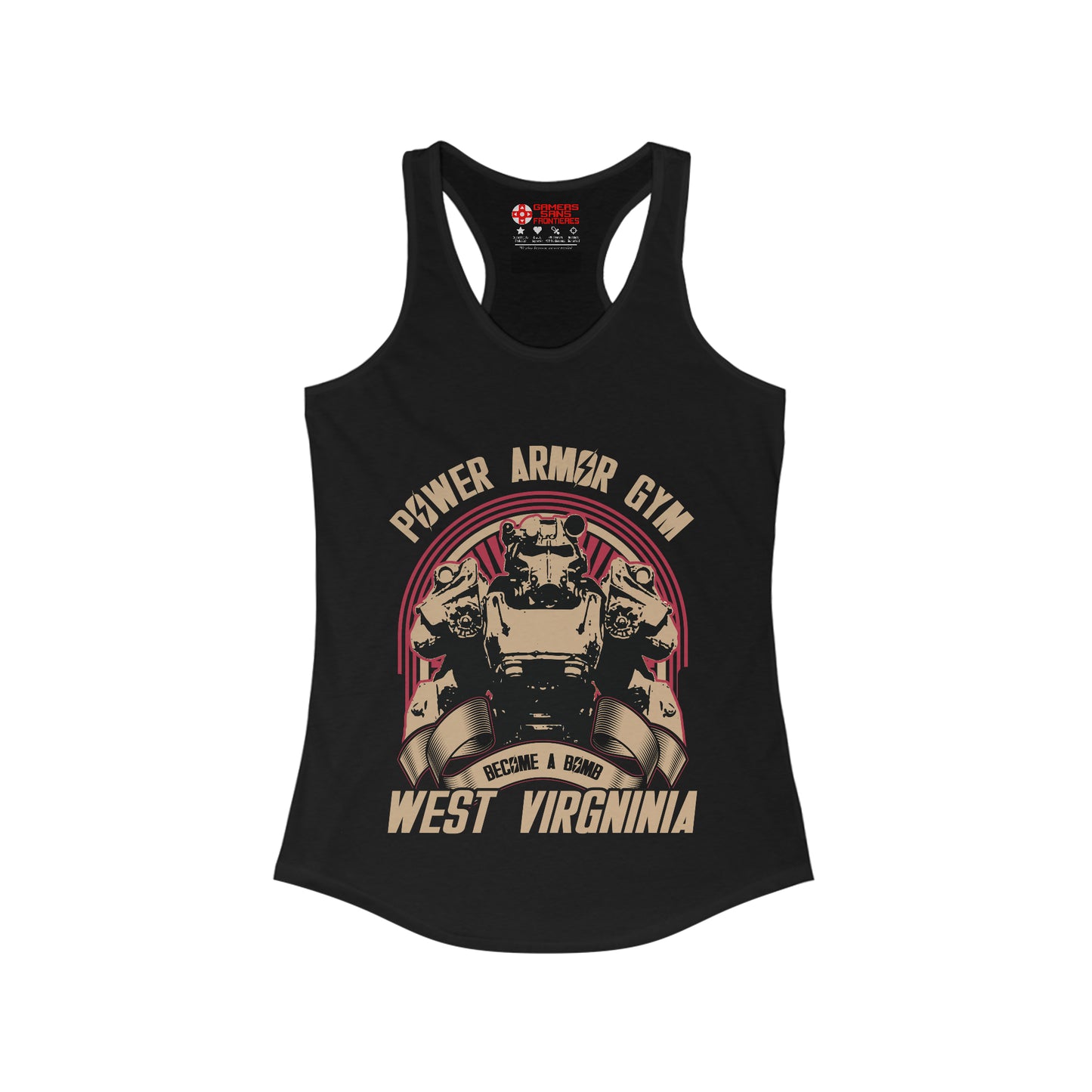 Power Armor Gym Racerback Tank