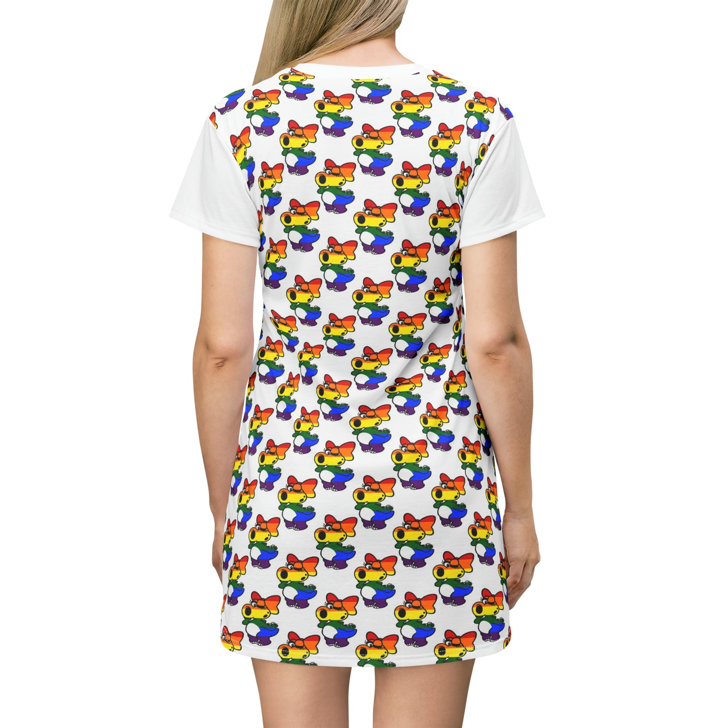 LGTBirdo Pattern Tee Dress