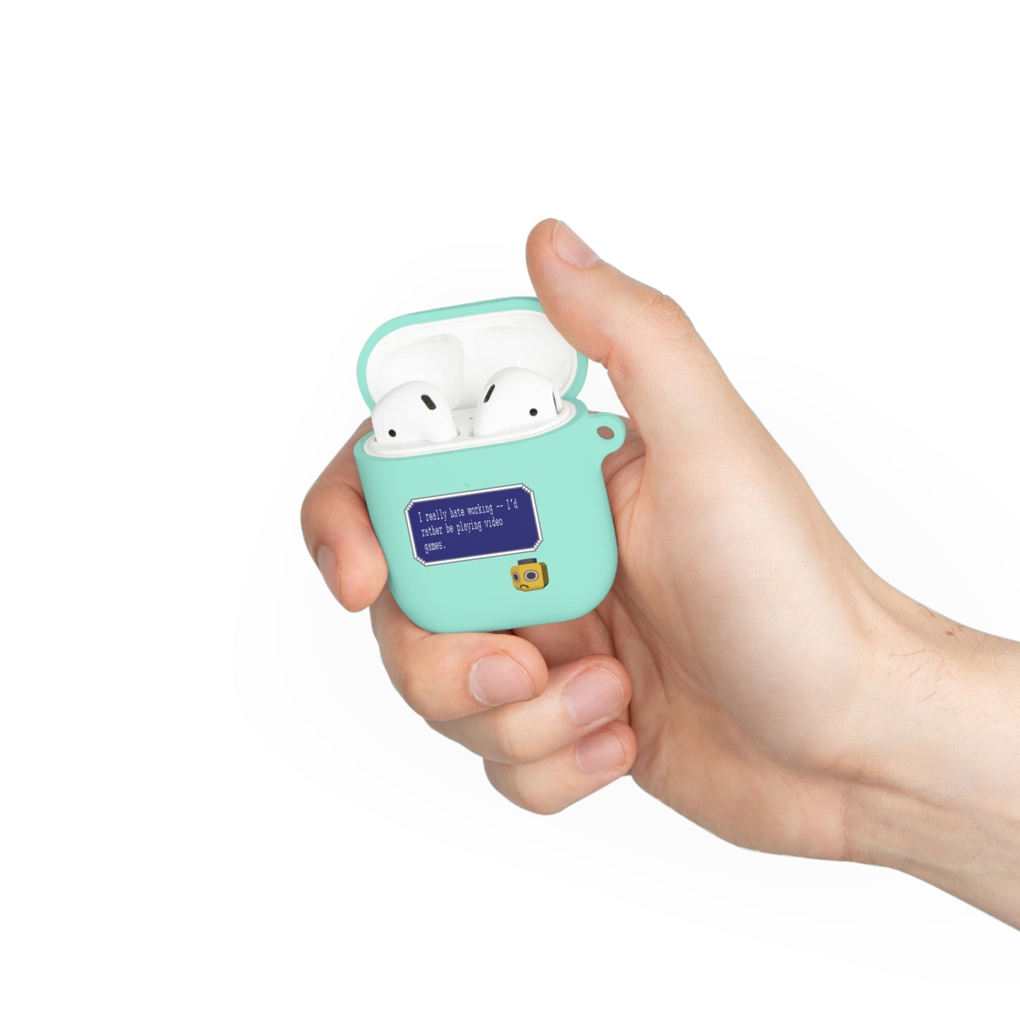 AirPods / AirPods Pro Case Cover - I Really Hate Working