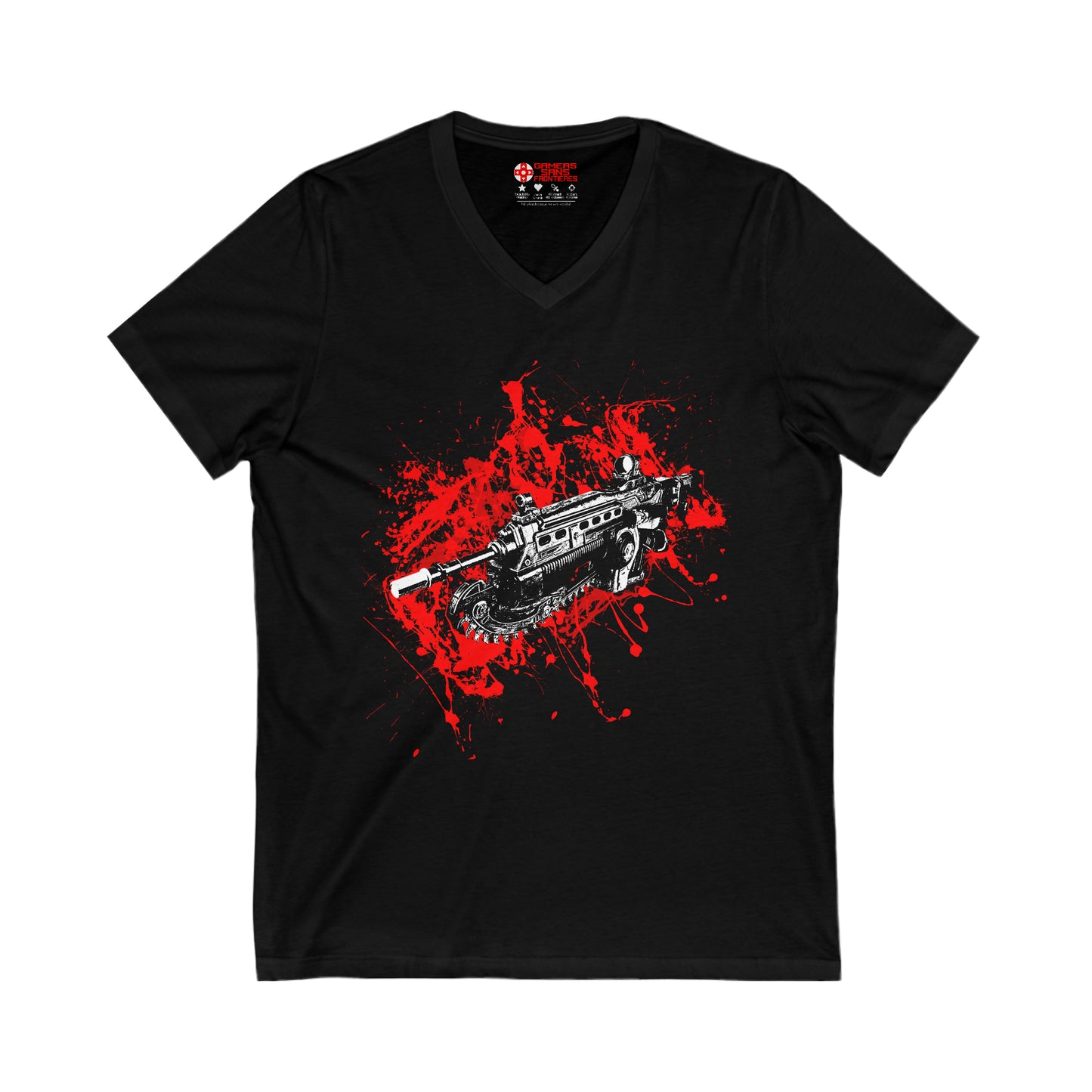 Gears of War Men's V Tee - Locust's Nightmare