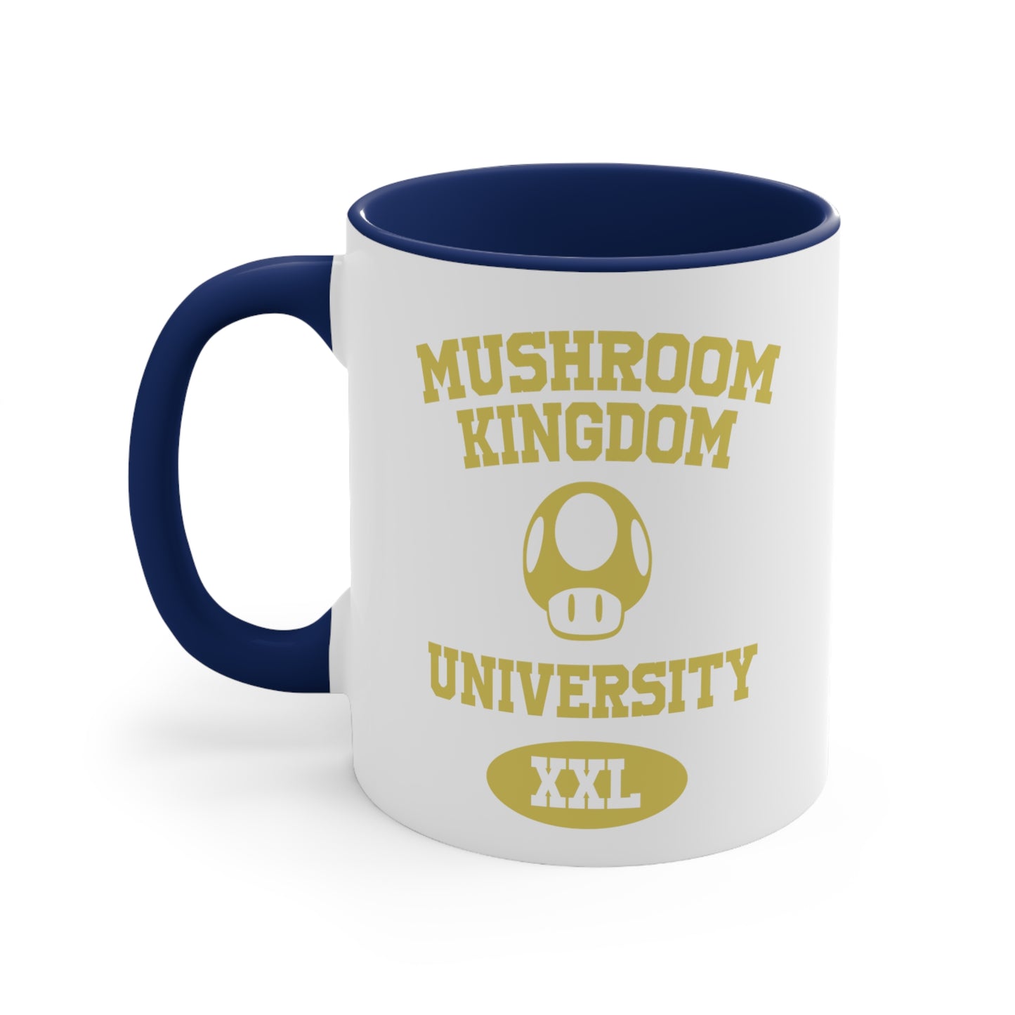 Mushroom Kingdom University Mug, 11oz