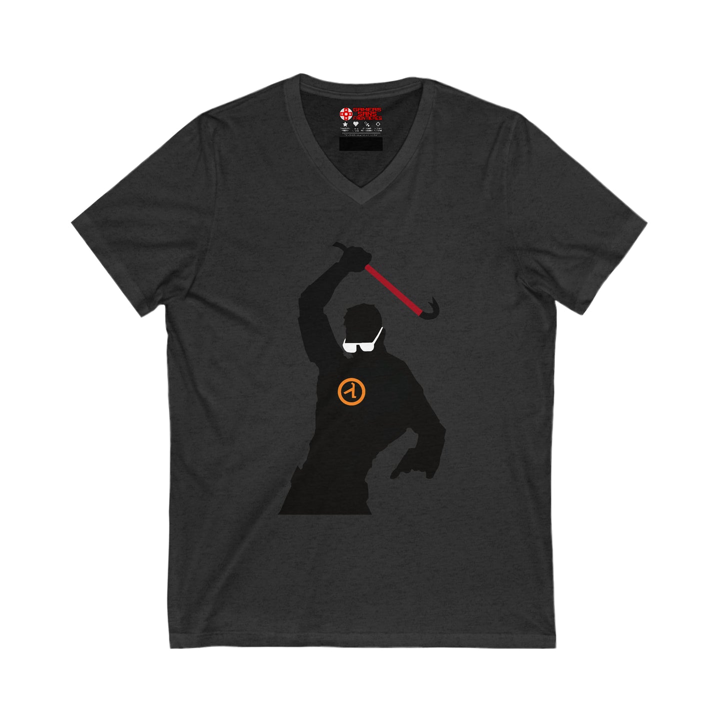 Half-Life Men's V Tee -Freeman