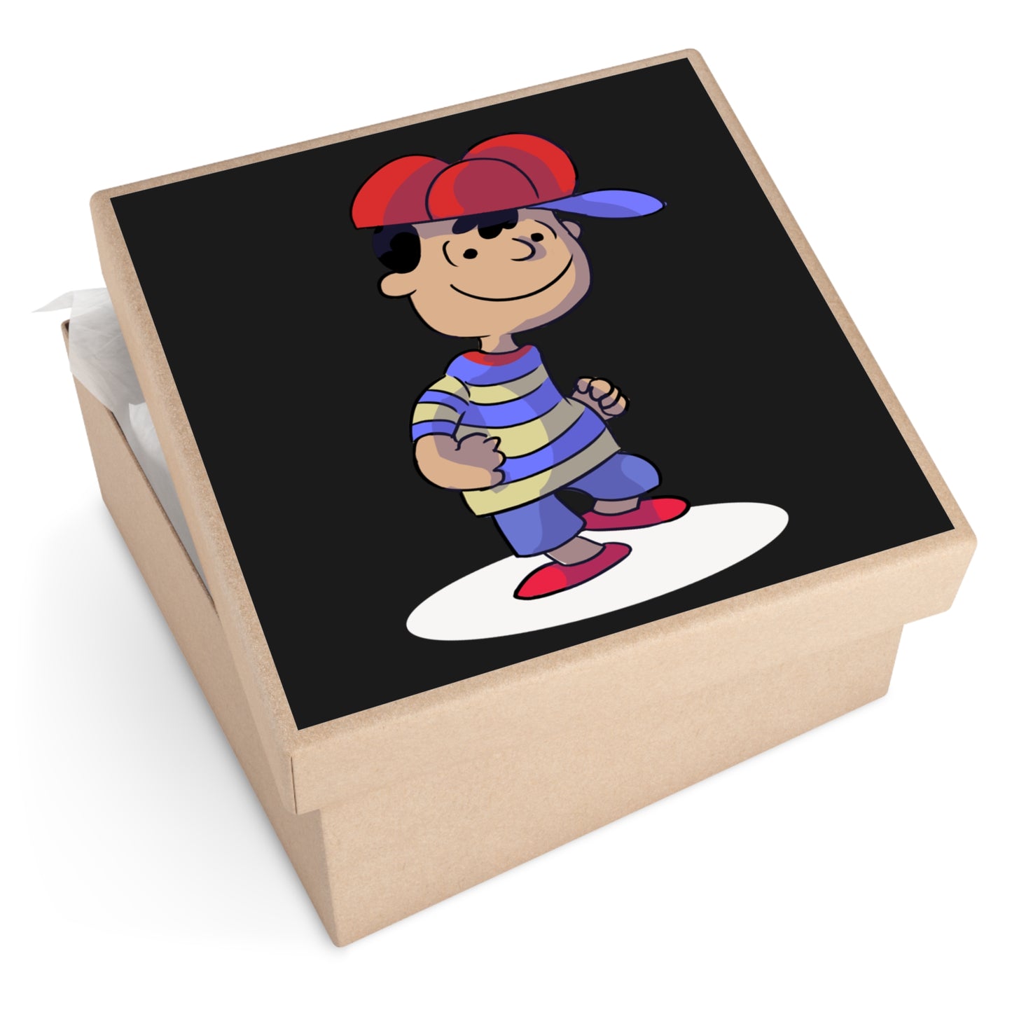 Ness Brown Dance Vinyl Stickers