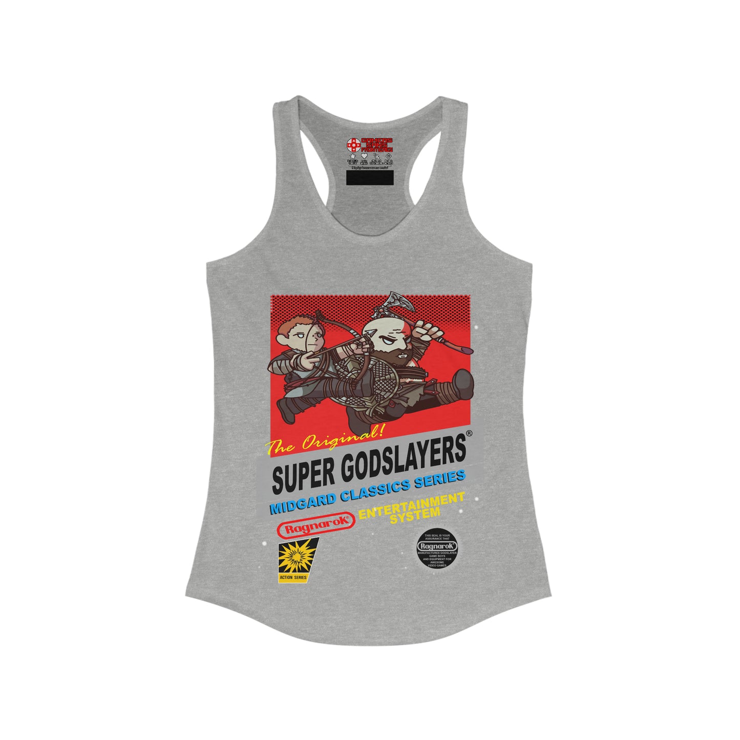 Women's Racerback Tank - Super GodSlayers