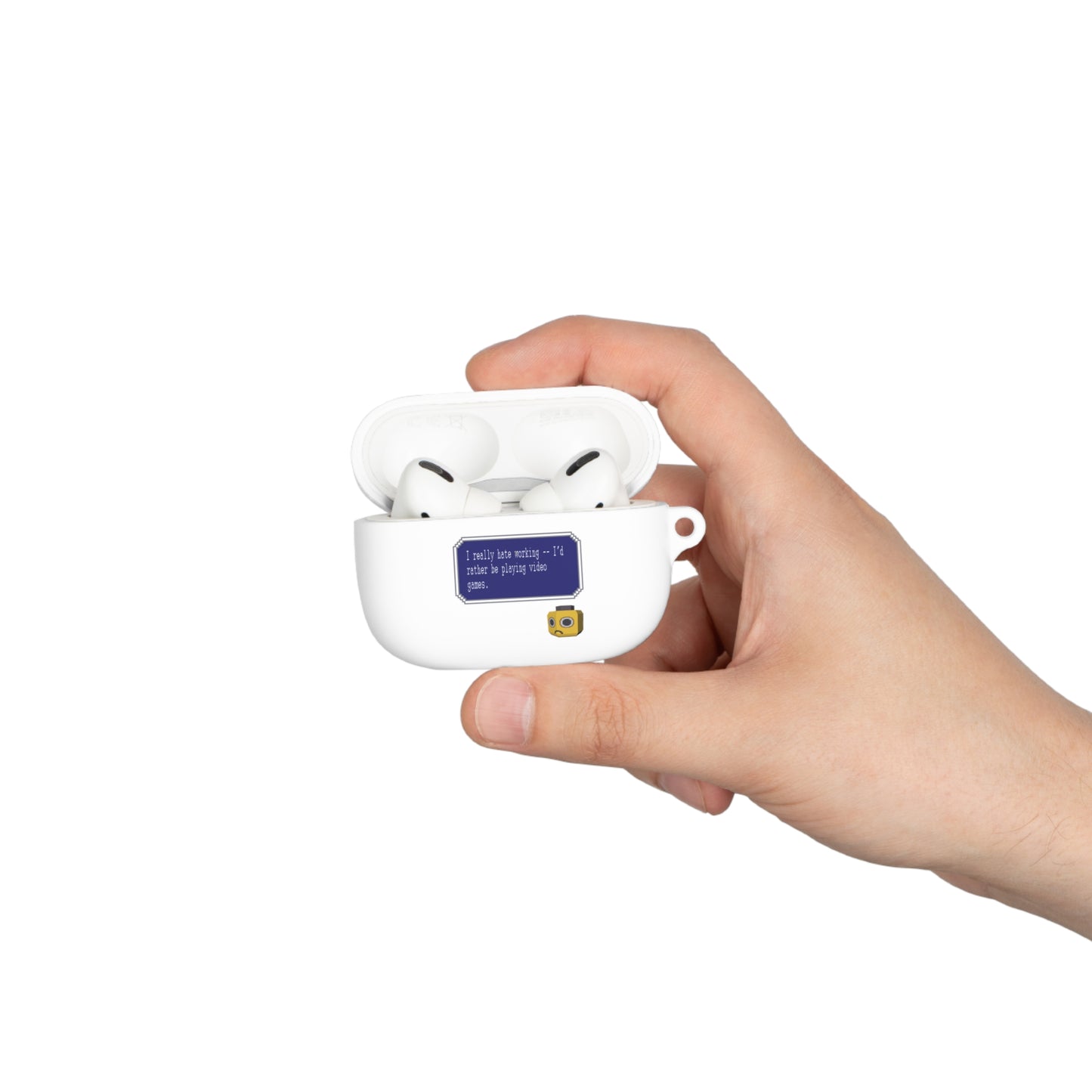 AirPods / AirPods Pro Case Cover - I Really Hate Working
