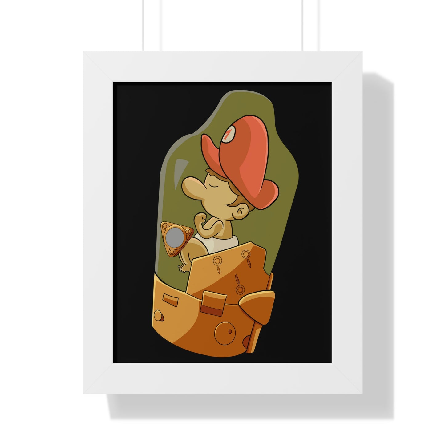 Framed  Poster - BBS