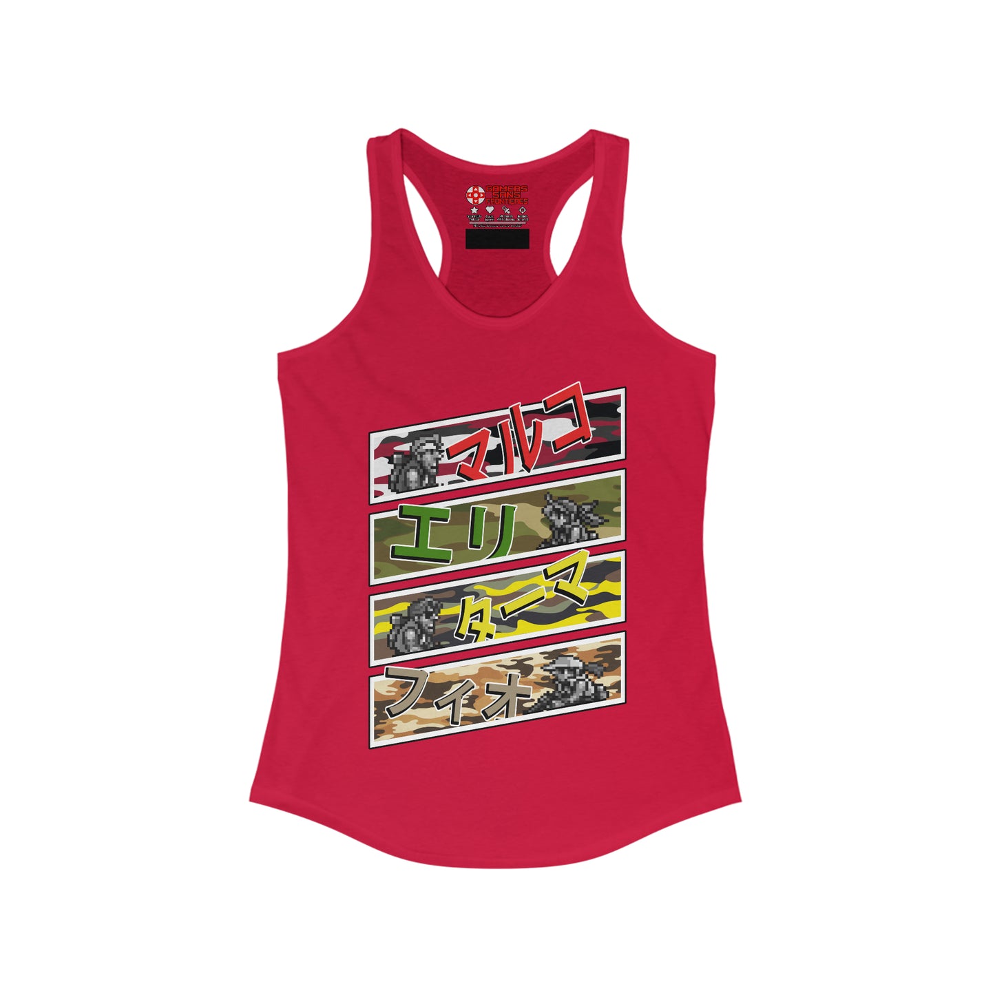 Women's Racerback Tank - Peregrin Camo