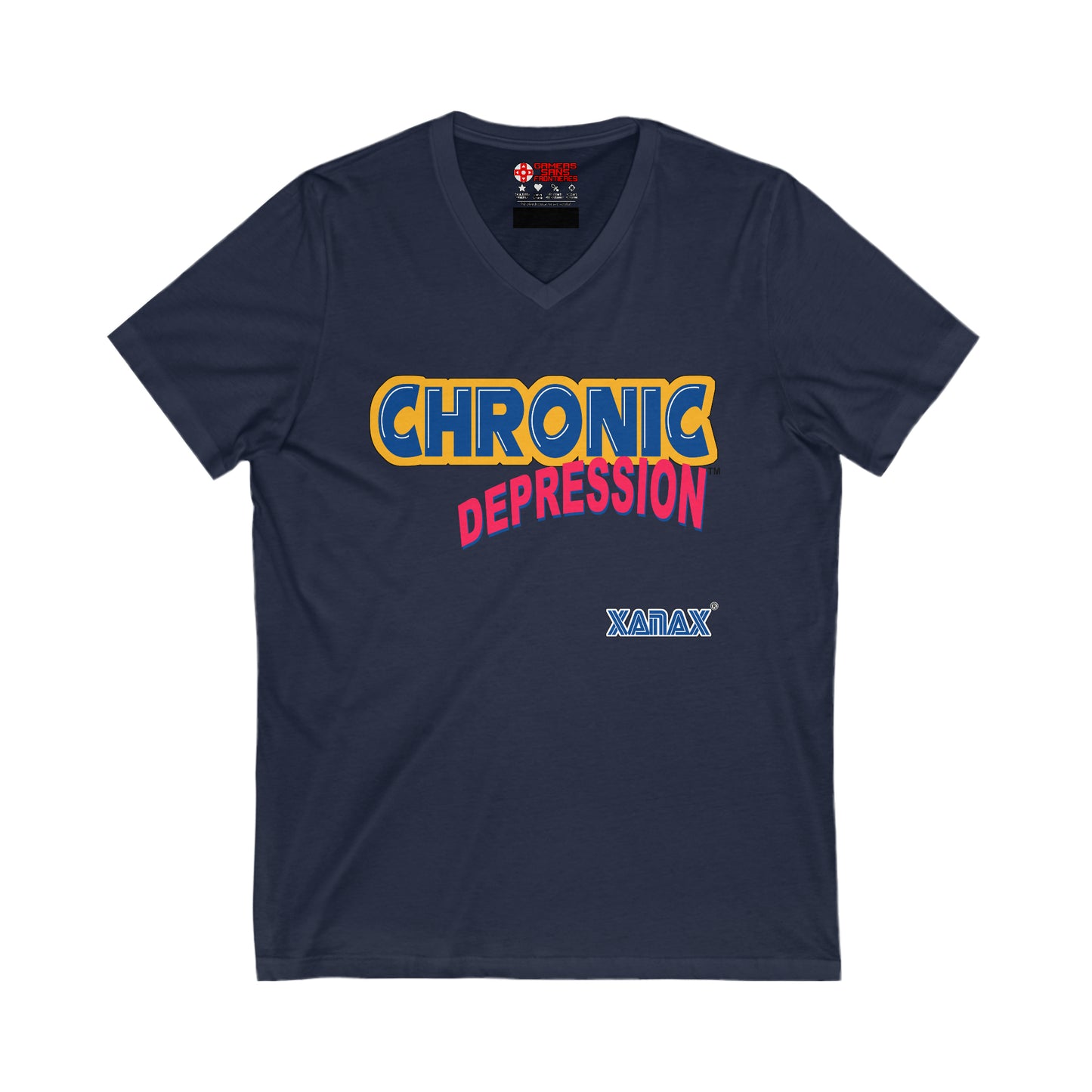 Men's V Tee - Chronic Depression