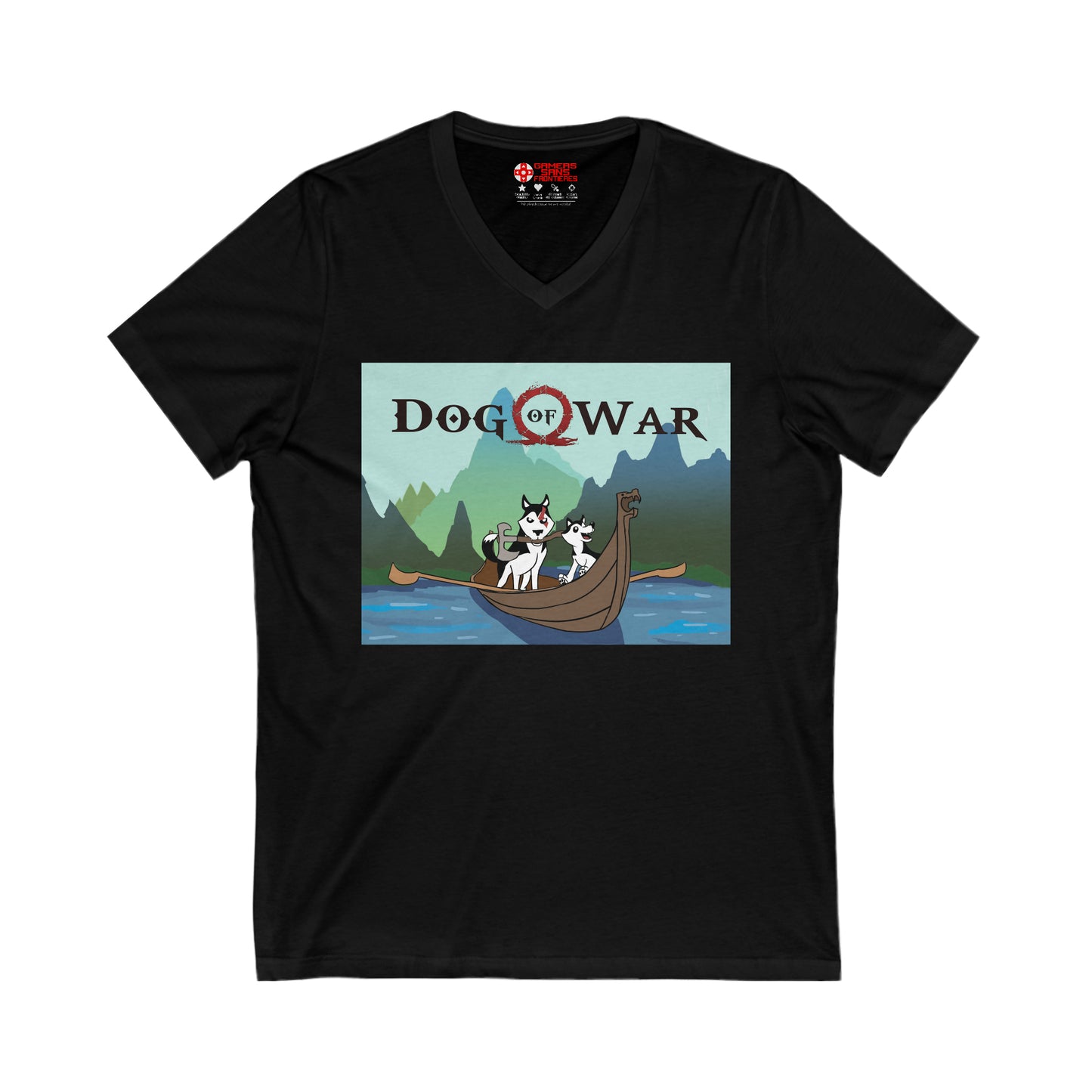 God of War Men's V Tee - Dog of War