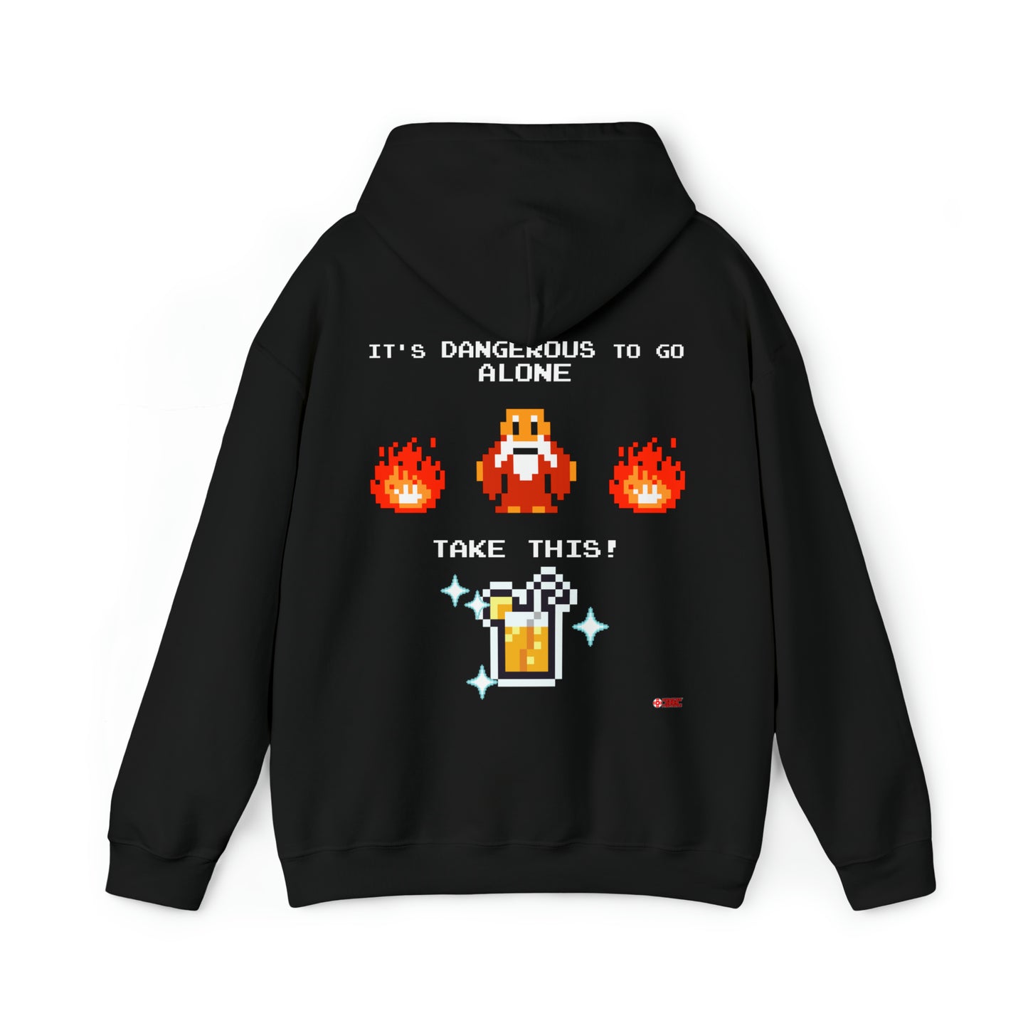 ALS x GSF Unisex Hoodie - It's Dangerous to go Alone