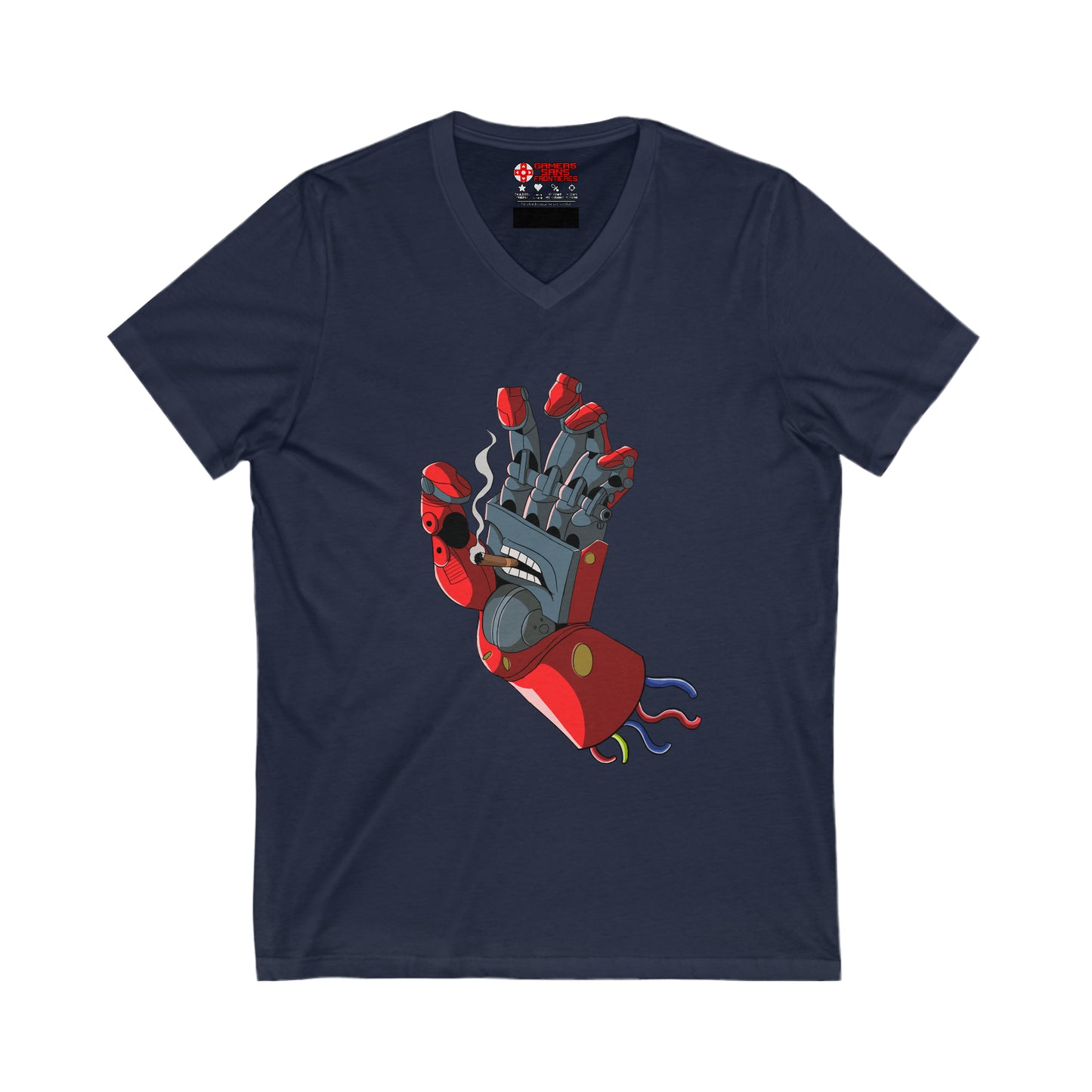 Metal Gear Men's V Tee - Boss’ Smoking Hand