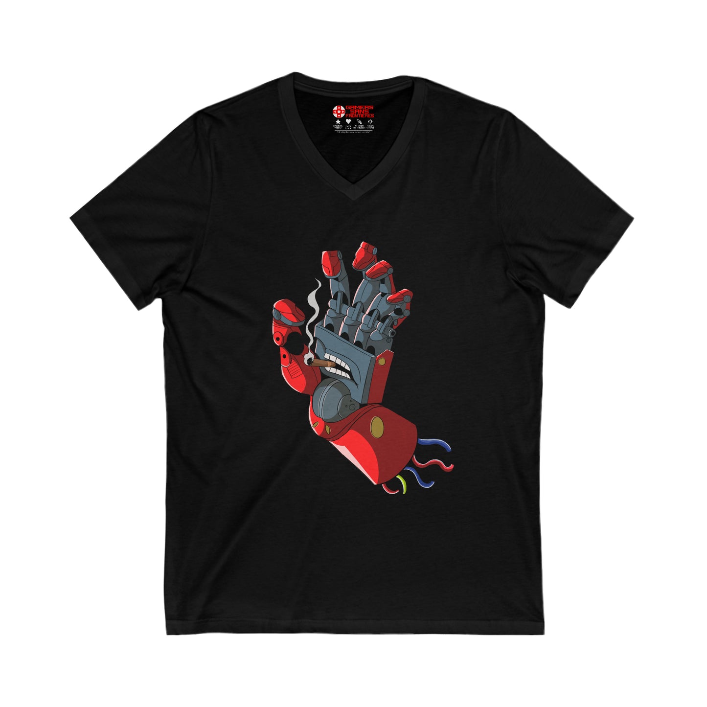 Metal Gear Men's V Tee - Boss’ Smoking Hand