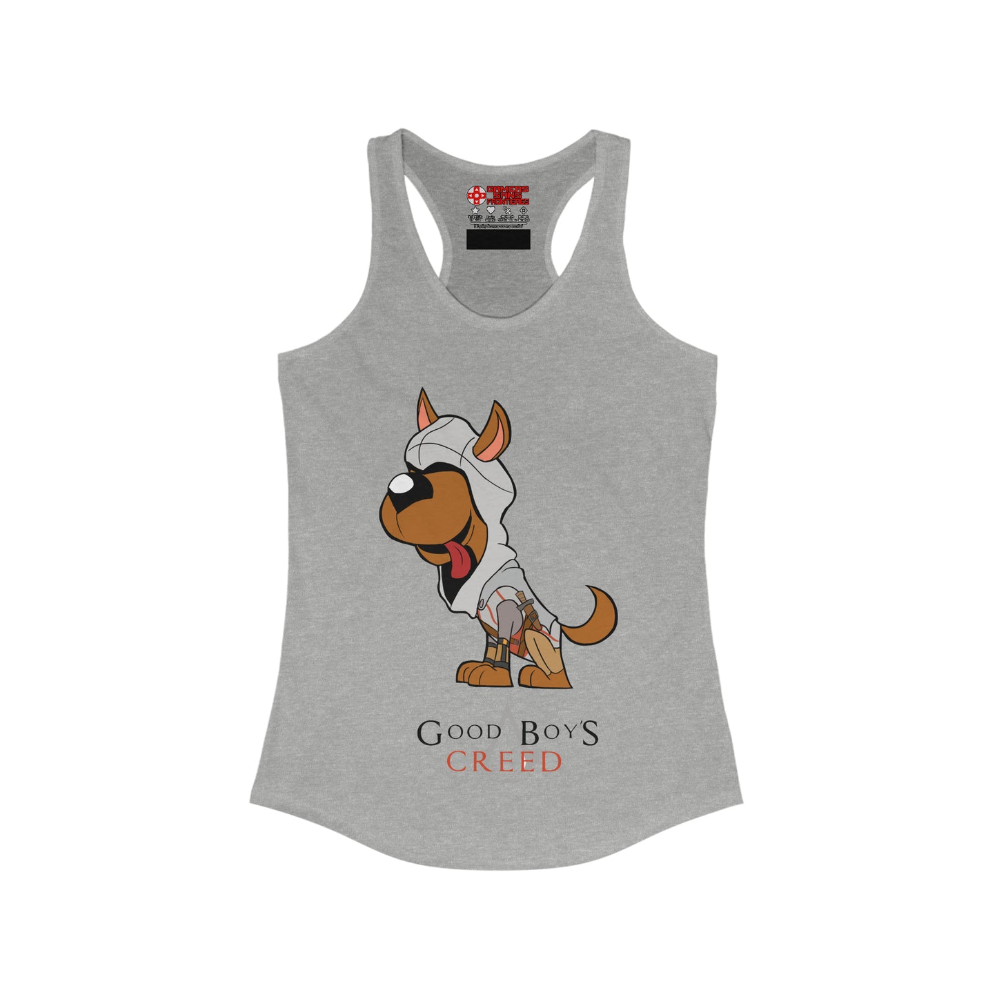 Women's Racerback Tank - Good Boy’s Creed