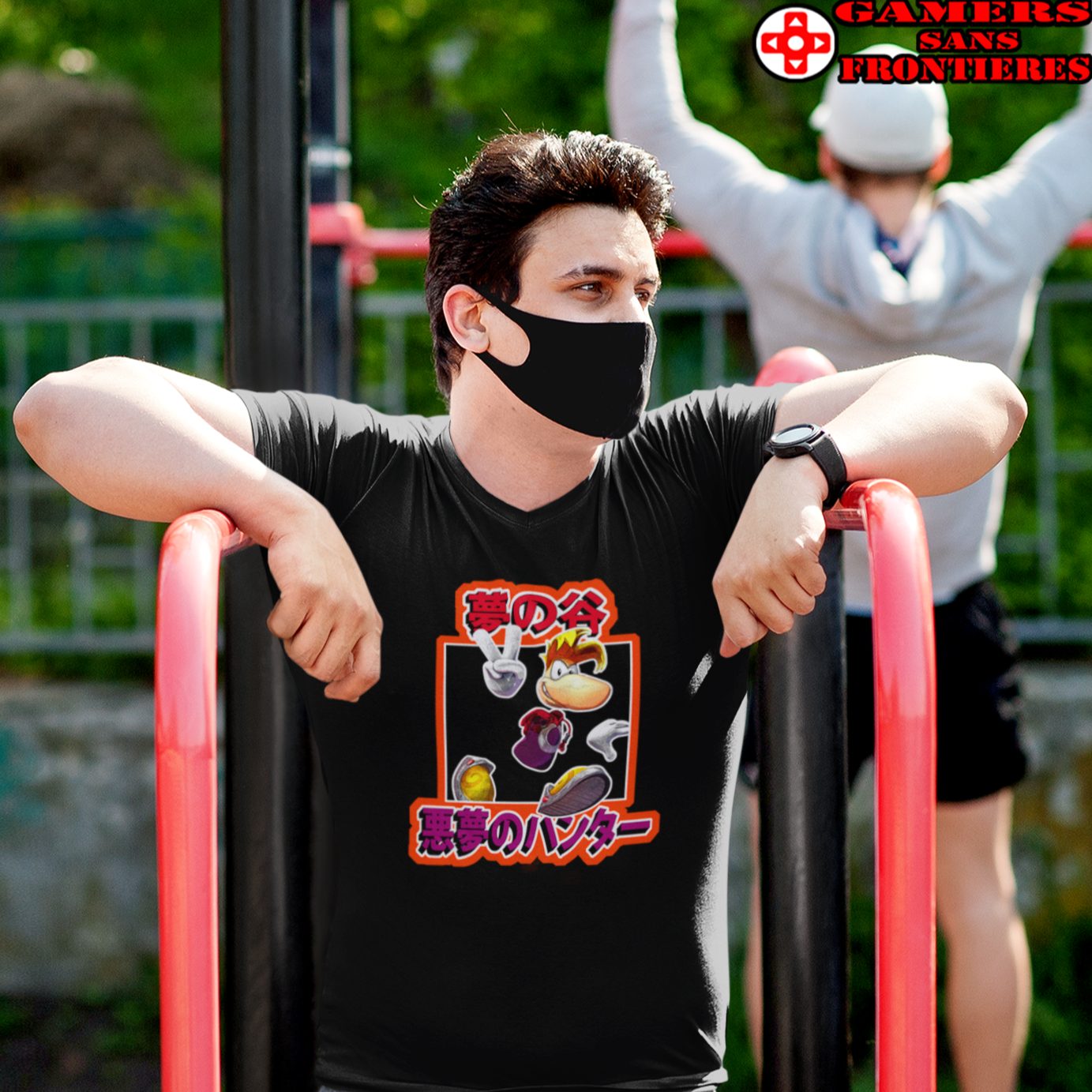 Rayman Men's V Tee - Dreamglade Hero