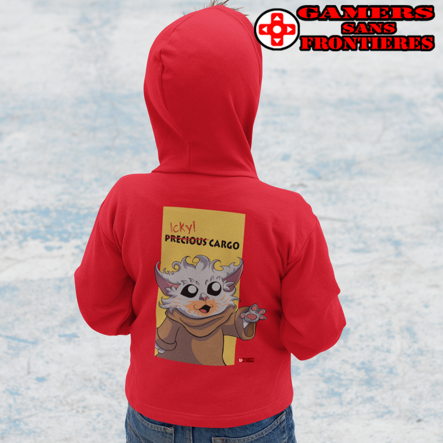 Icky Cargo Kids' Hoodie - Wisp Campaign