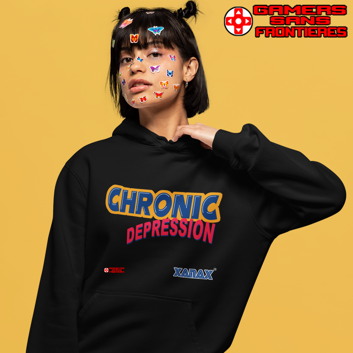 Unisex Hoodie - Chronic Depression