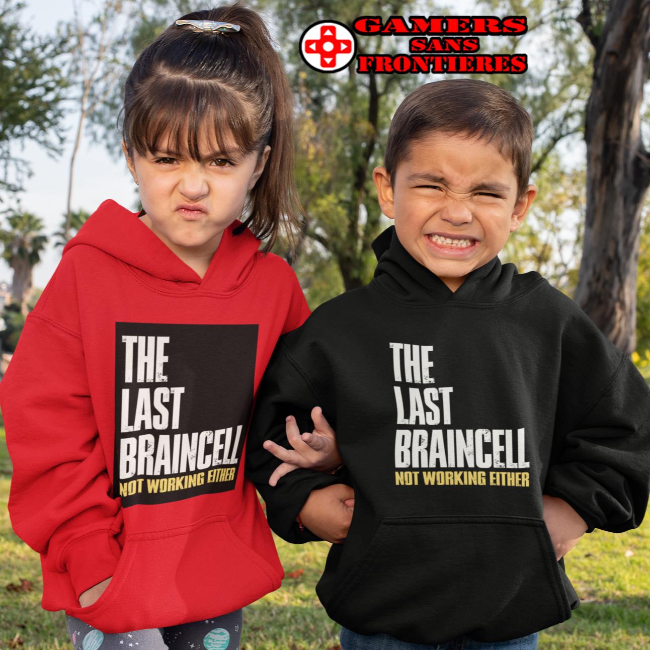 TLOU Kids' Hoodie - The Last Braincell