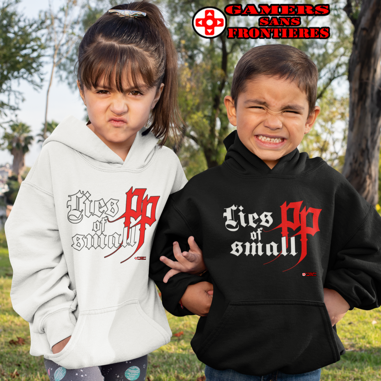 Lies of P Kids' Hoodie - Lies of Small PP