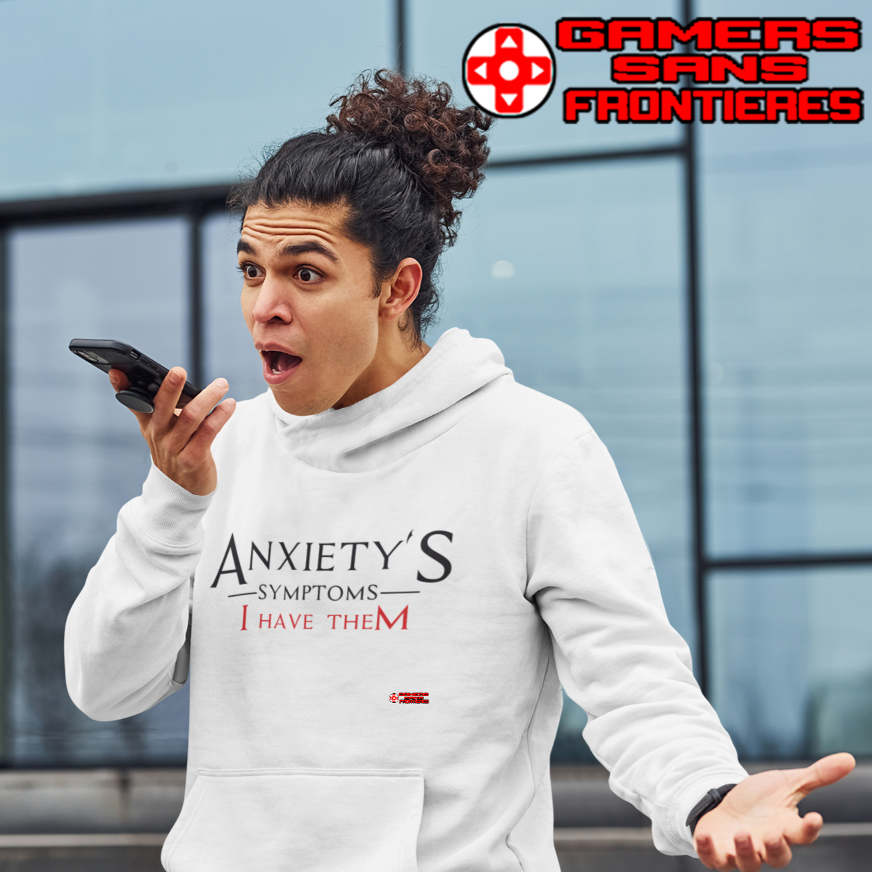 Unisex Hoodie - Anxiety's Symptons
