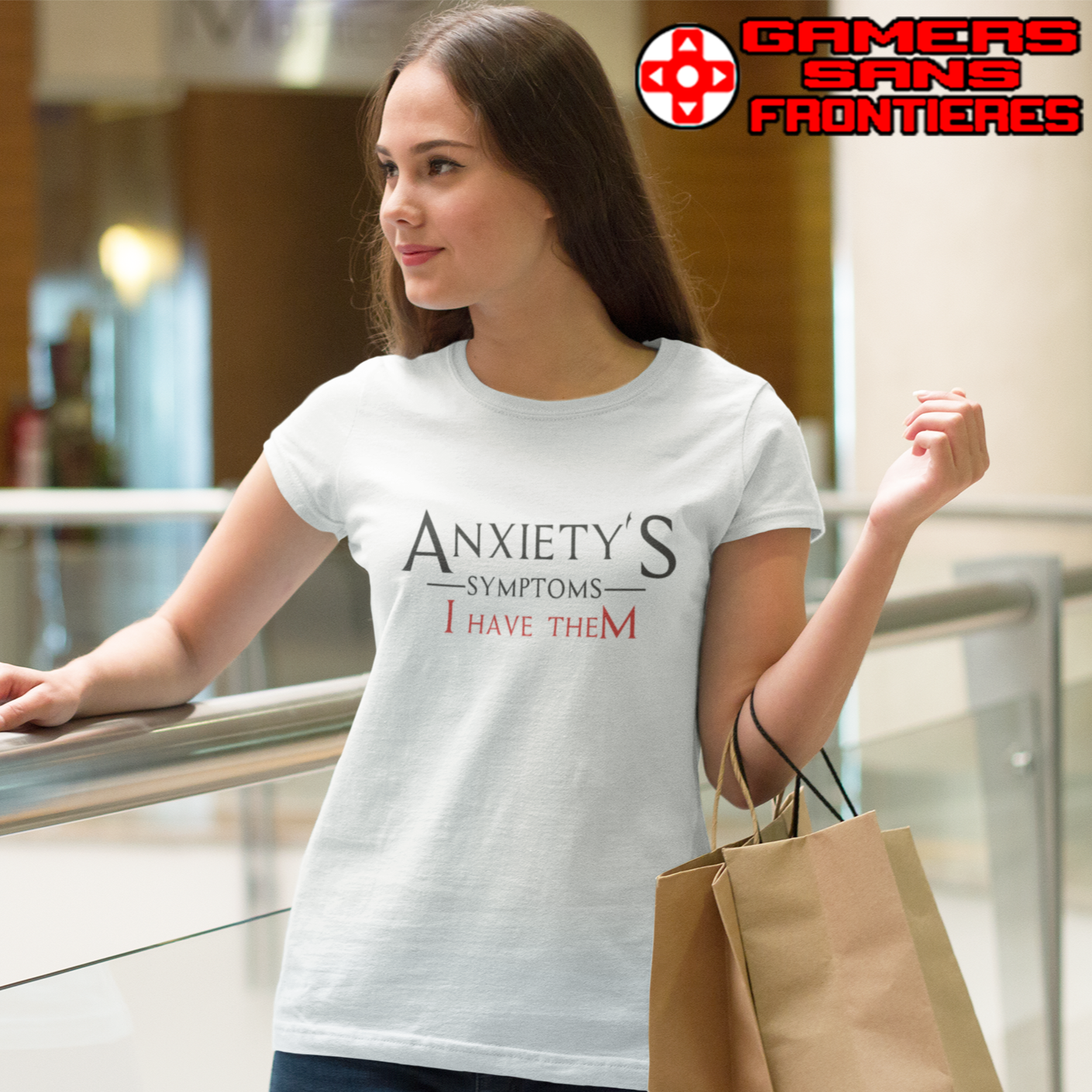 Women's Tee - Anxiety's Symptons