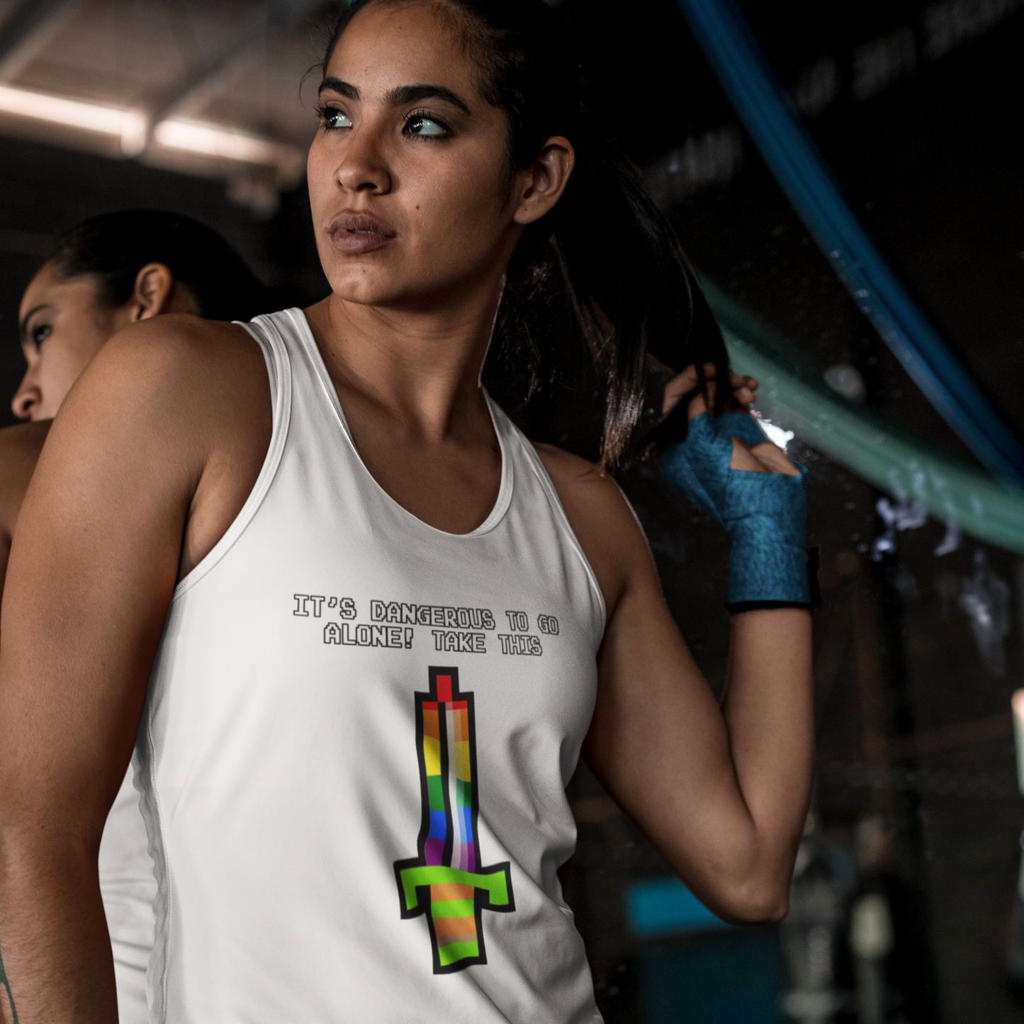 Women's Racerback Tank - Going Solo