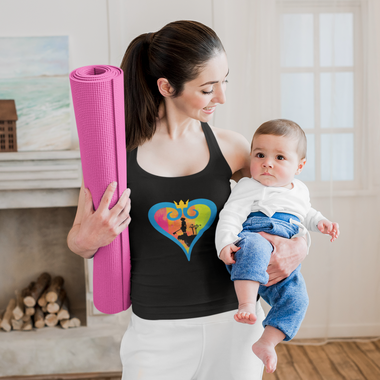 Women's Racerback Tank - From Destiny Islands