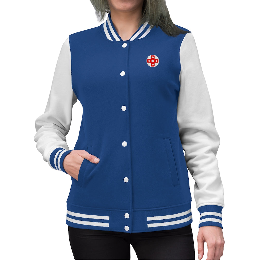 Royal Gamers Sans Frontieres Varsity Jacket Gaming Fashion