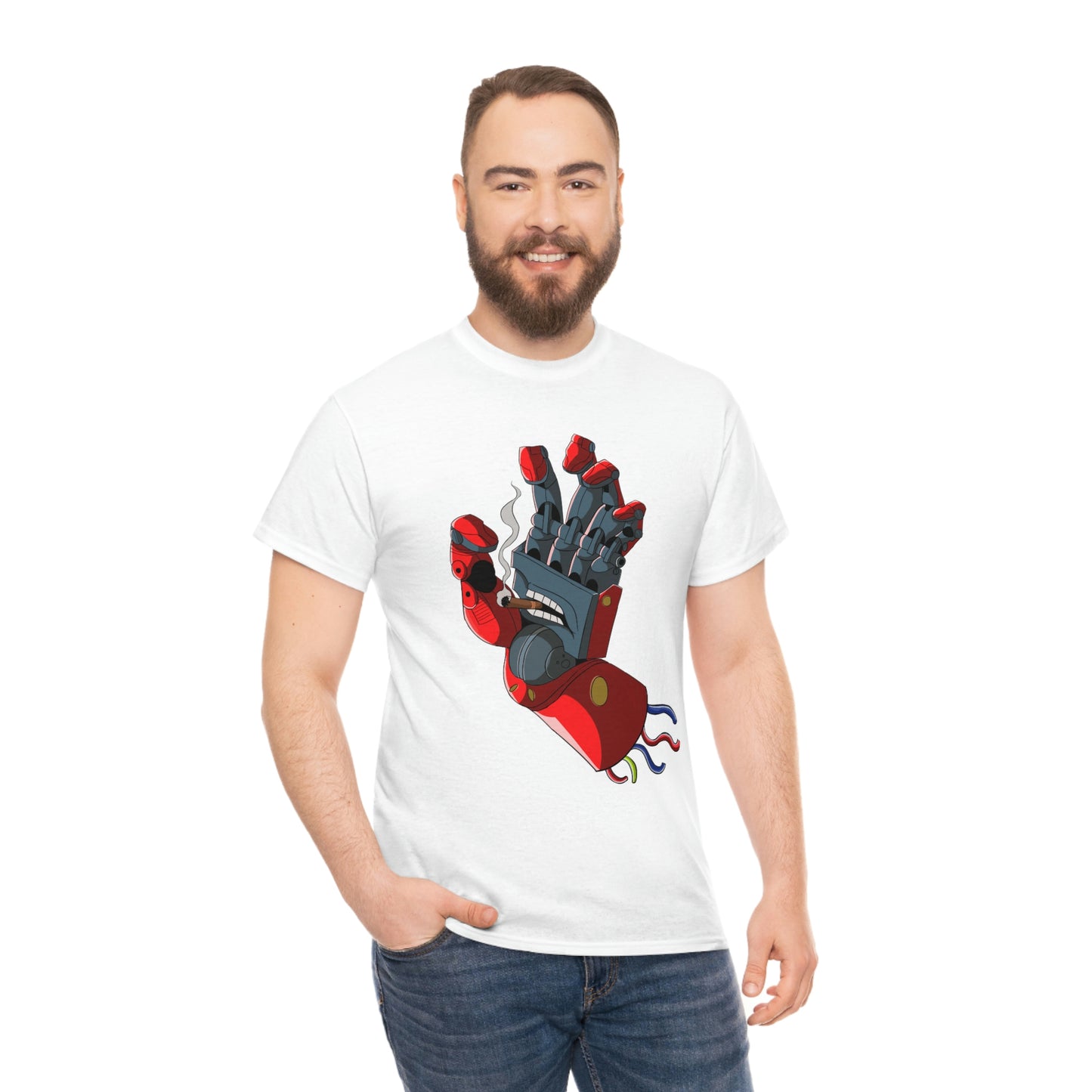 Metal Gear Men's Tee - Boss Smoking Hand