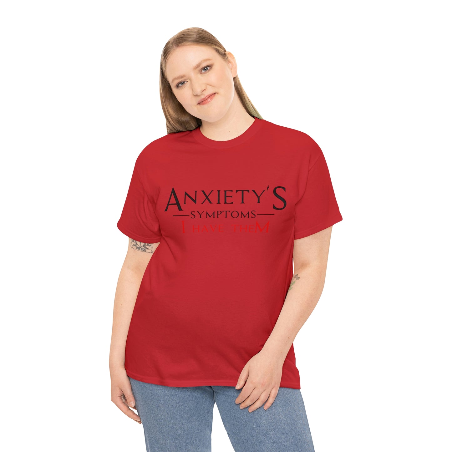 Men's Tee - Anxiety's Symptons