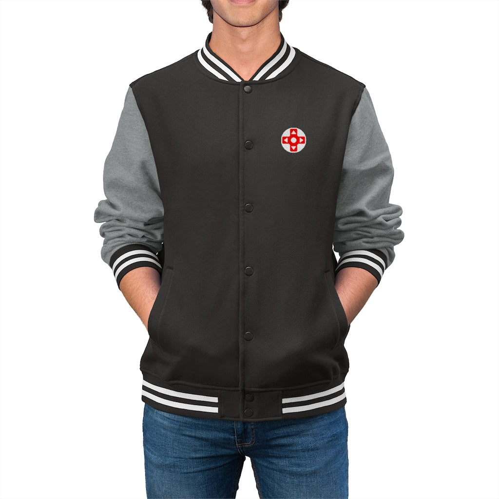 Black Gamers Sans Frontieres Varsity Jacket Gaming Fashion