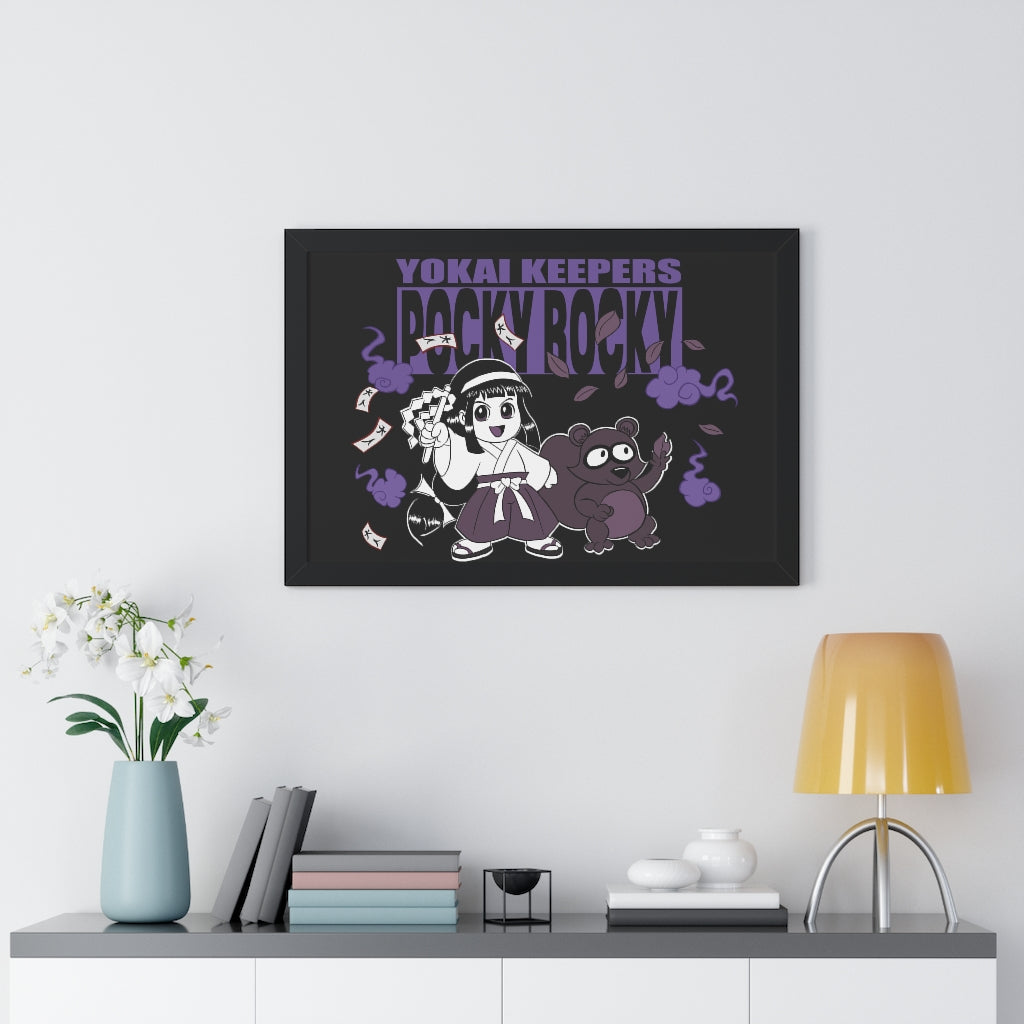 Framed Poster - Yokai Keepers