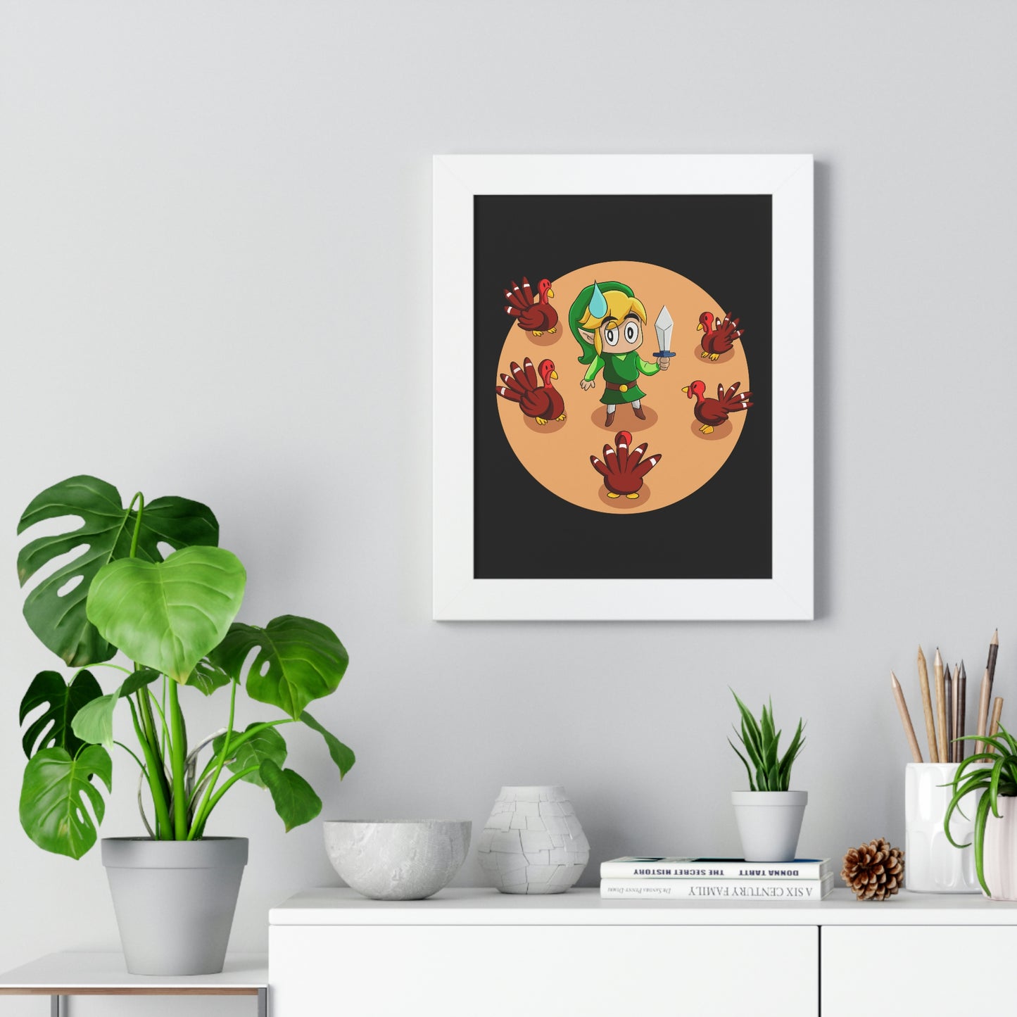 The Legend of Zelda Framed Poster - The Legend of Gobble