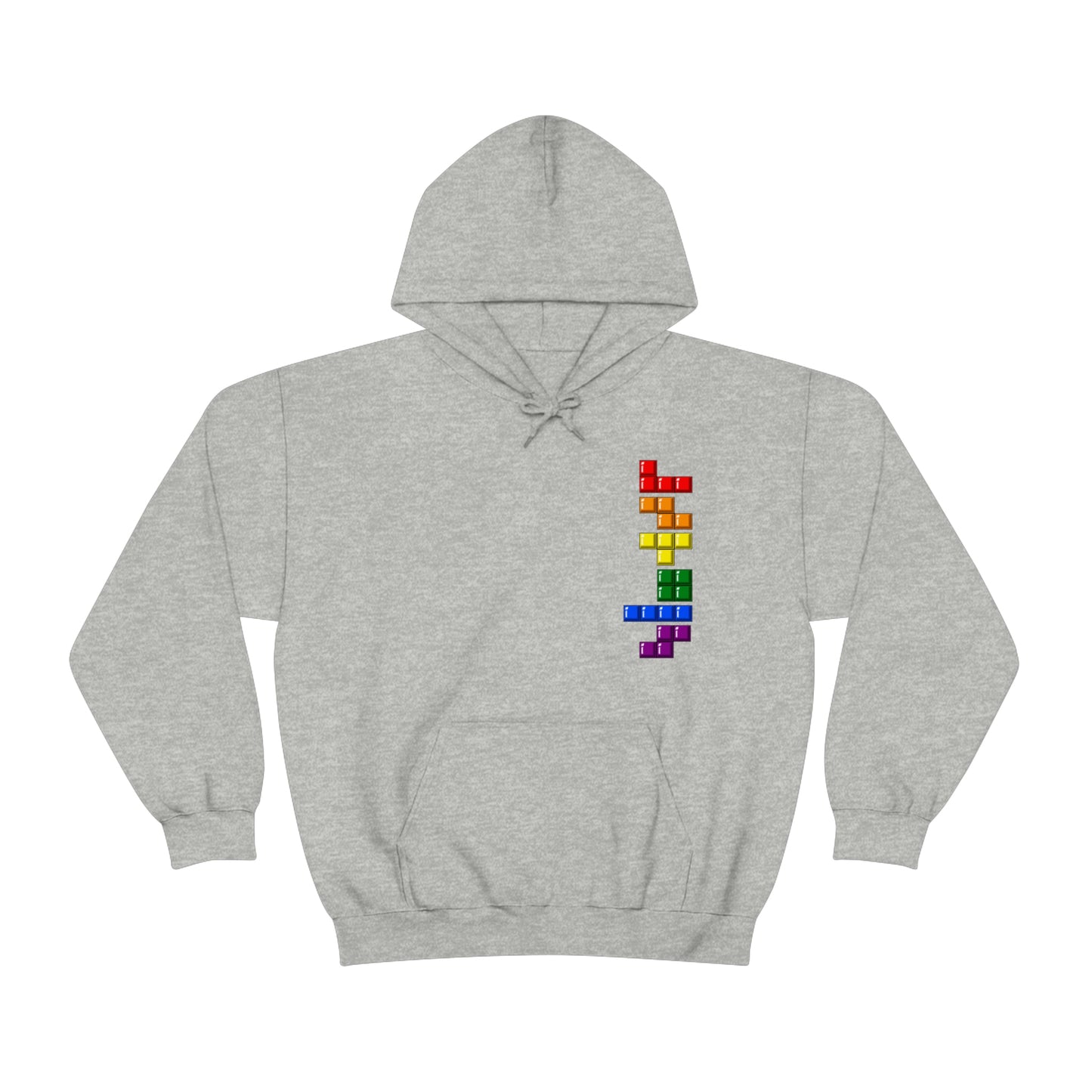 Unisex Hoodie - Blocks' Diversity