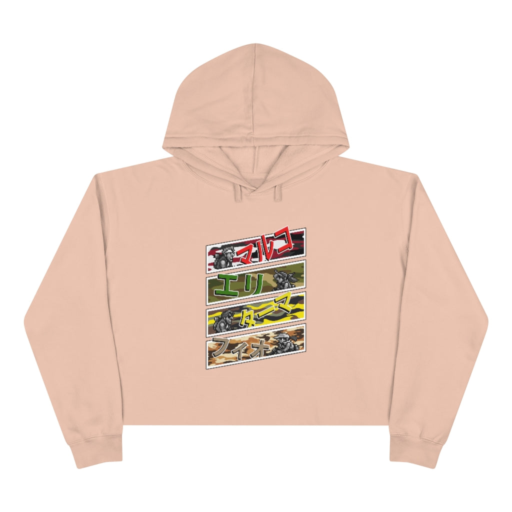 Women's Crop Hoodie - Peregrin Camo