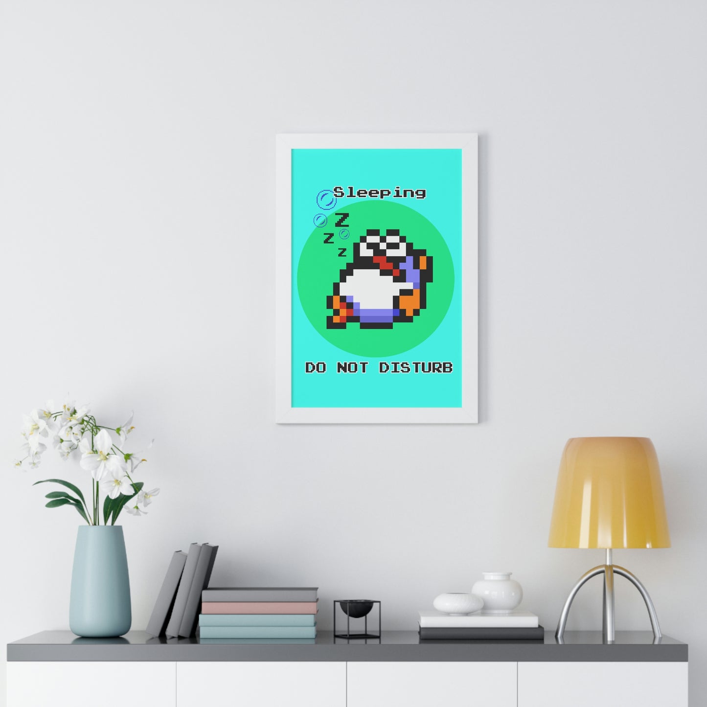 Super Mario World Framed Poster - Rip Van Sleeping