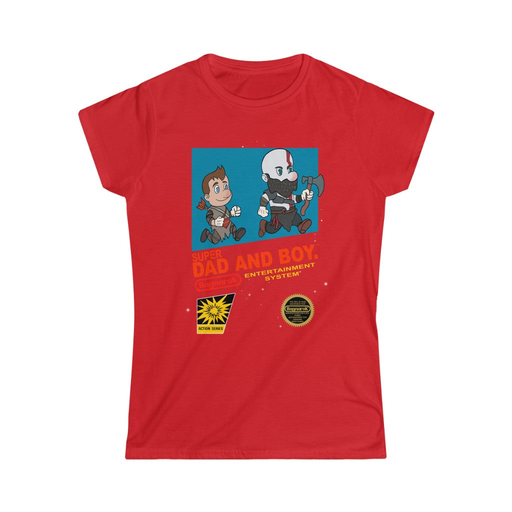 Women's Tee - Super Dad & Boy