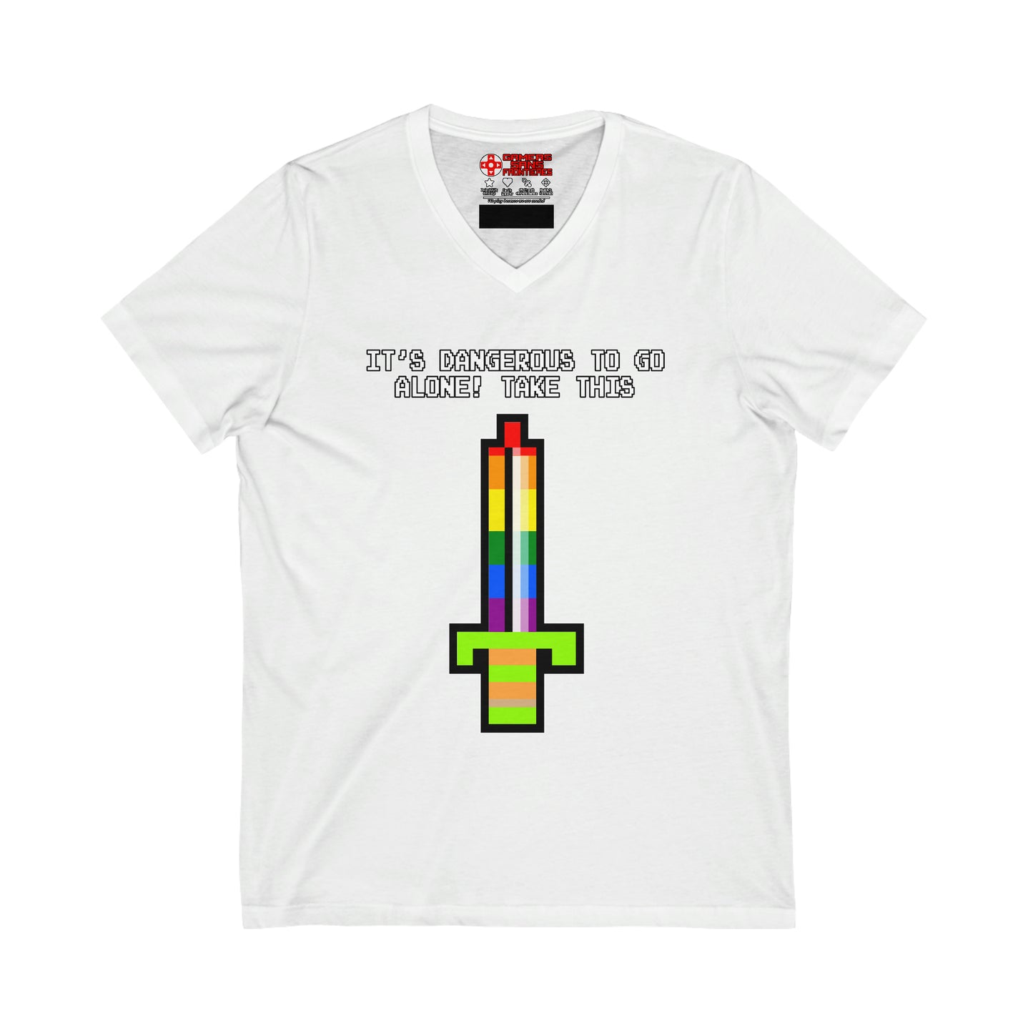 The Legend of Zelda Men's V Tee - Going Solo