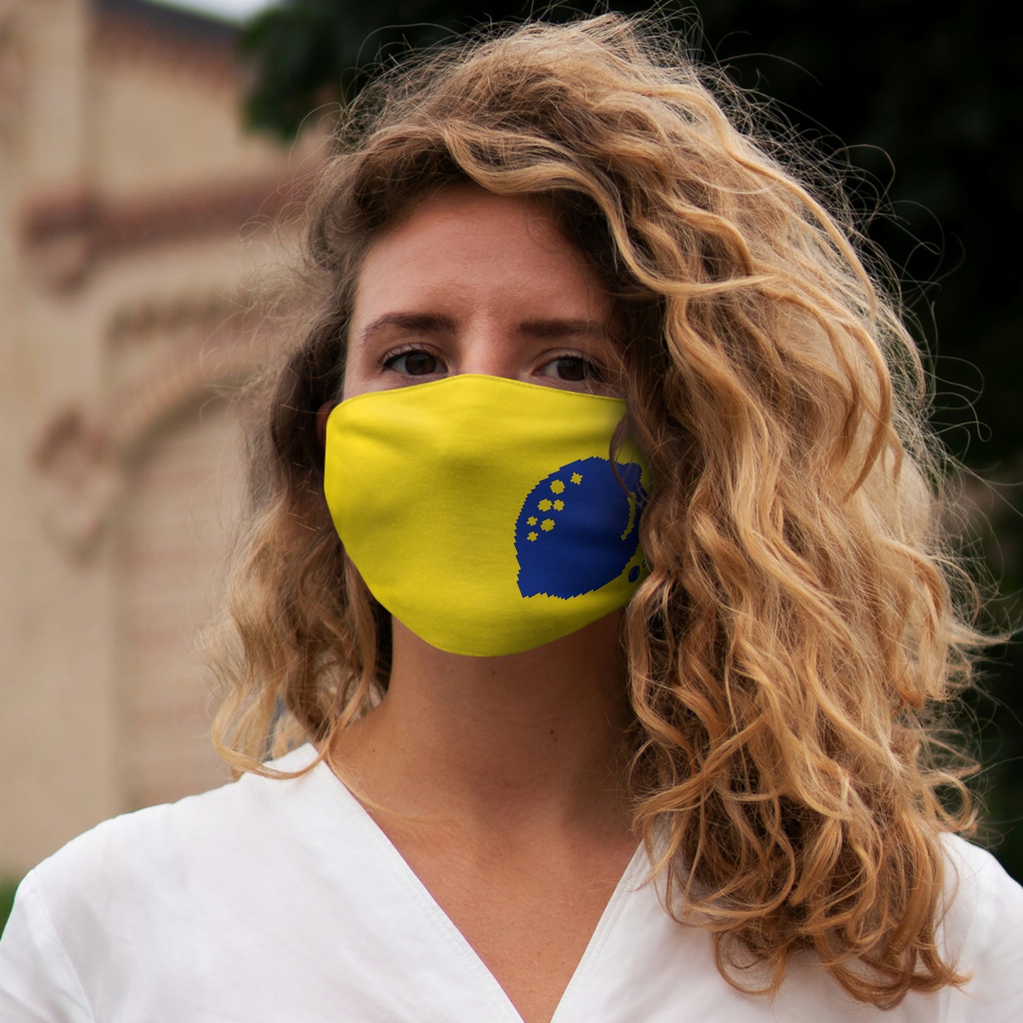ALS x GSF Face Mask - 8bit Lemon Hero