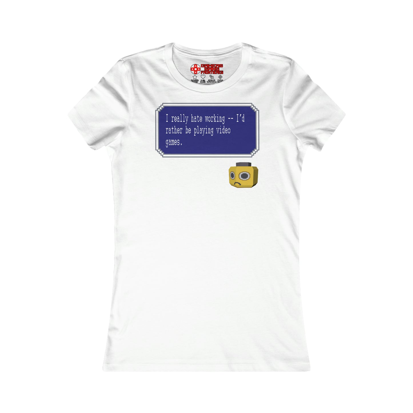Women's Tee - I Really Hate Working