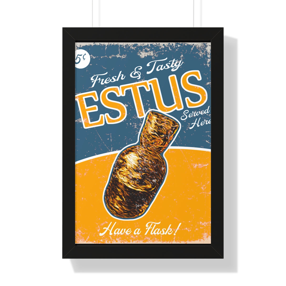 Framed Poster - Drink Estus