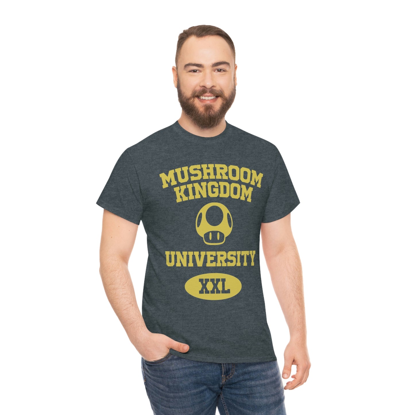 Super Mario Bros Men's Tee - Mushroom Kingdom University